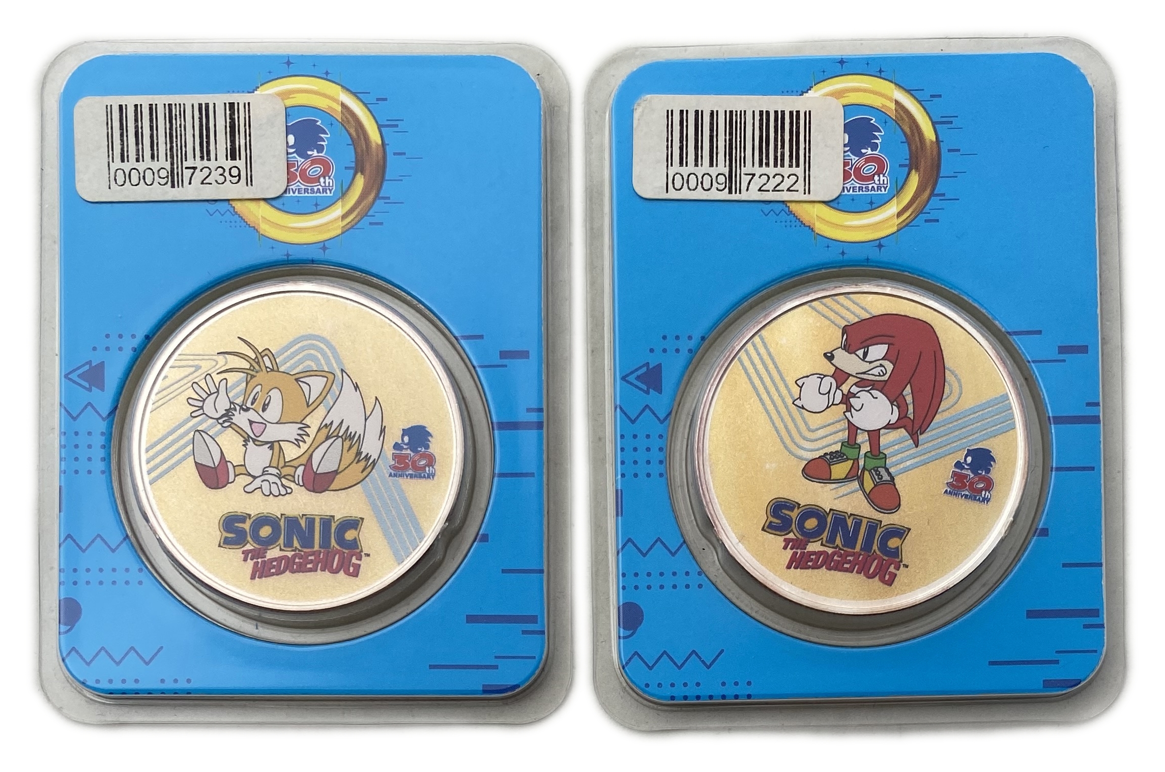 Niue - 2 Dollars 2021 - Elizabeth II Sonic the Hedgehog - Silver 999, 31.1g, 39mm - 1 0