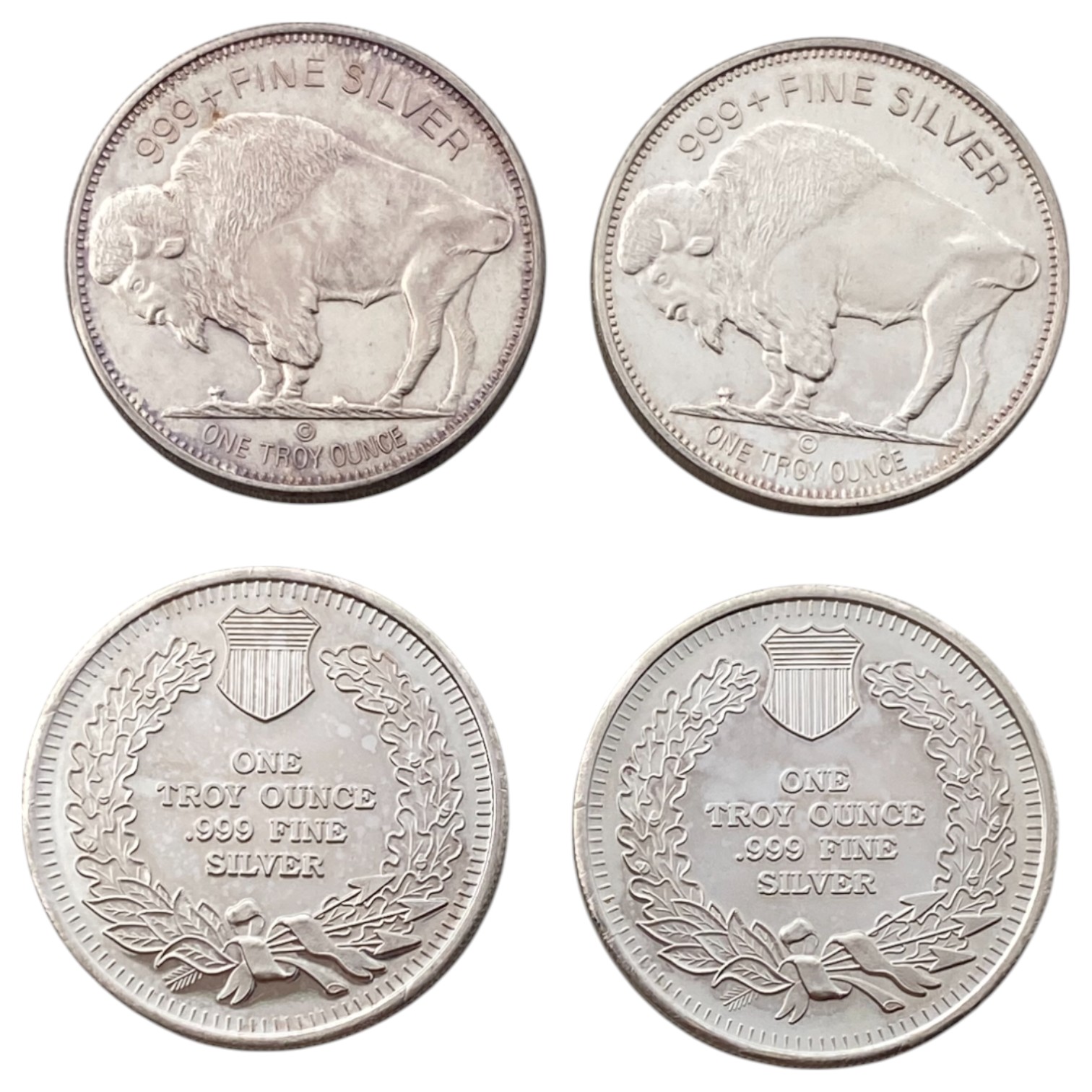 Bars / Granules - A set of 10 pure silver bars (999) from different countries and with different themes, each ... - 1 3