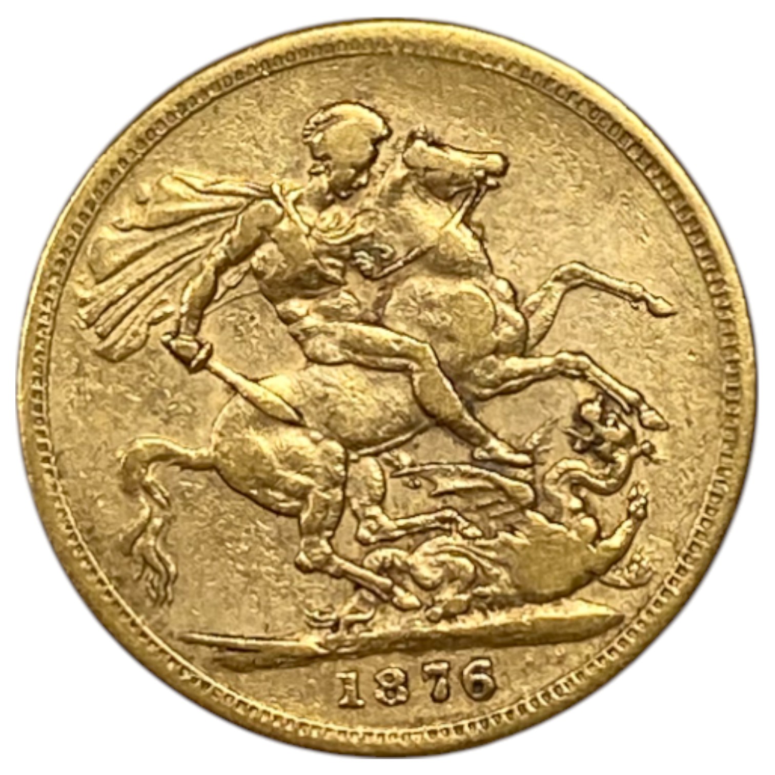 England (Great Britain) – Australia Melbourne – 1 Sovereign 1876 M – Victoria – XF condition - Gold 917, 7.988g - 1 0