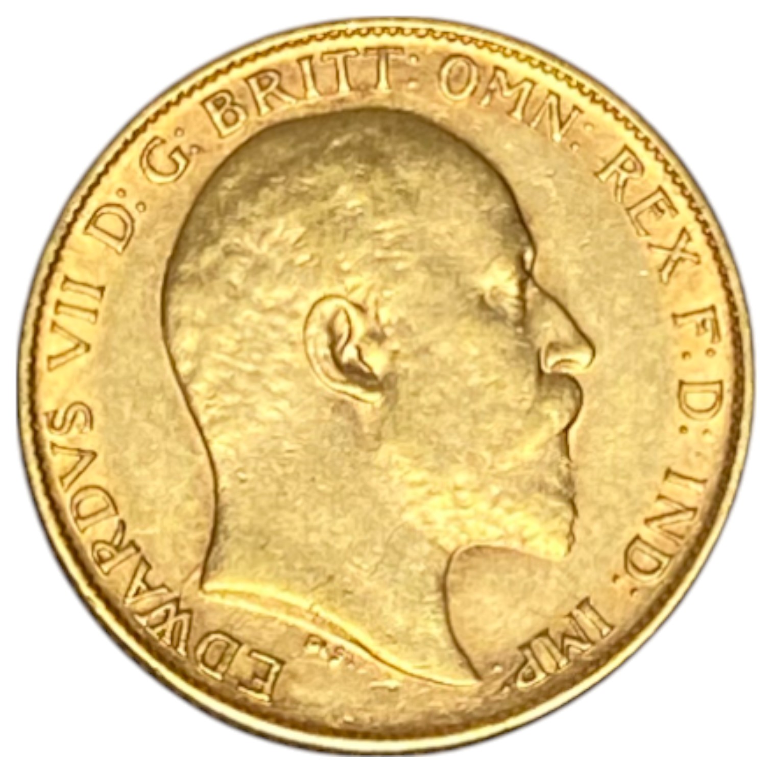 England (Great Britain) – 1/2 Sovereign 1908 – Edward VII - Gold 917, 3.99g, 19.3mm - 1 1