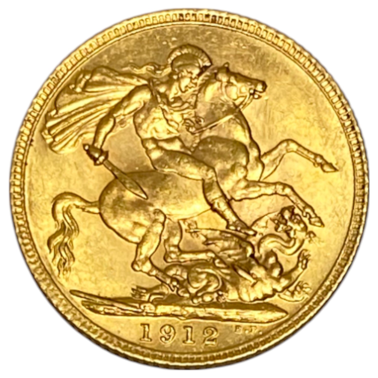 England (Great Britain) – 1 Sovereign 1912 – Edward VII - Gold 917, 7.988g - 1 0
