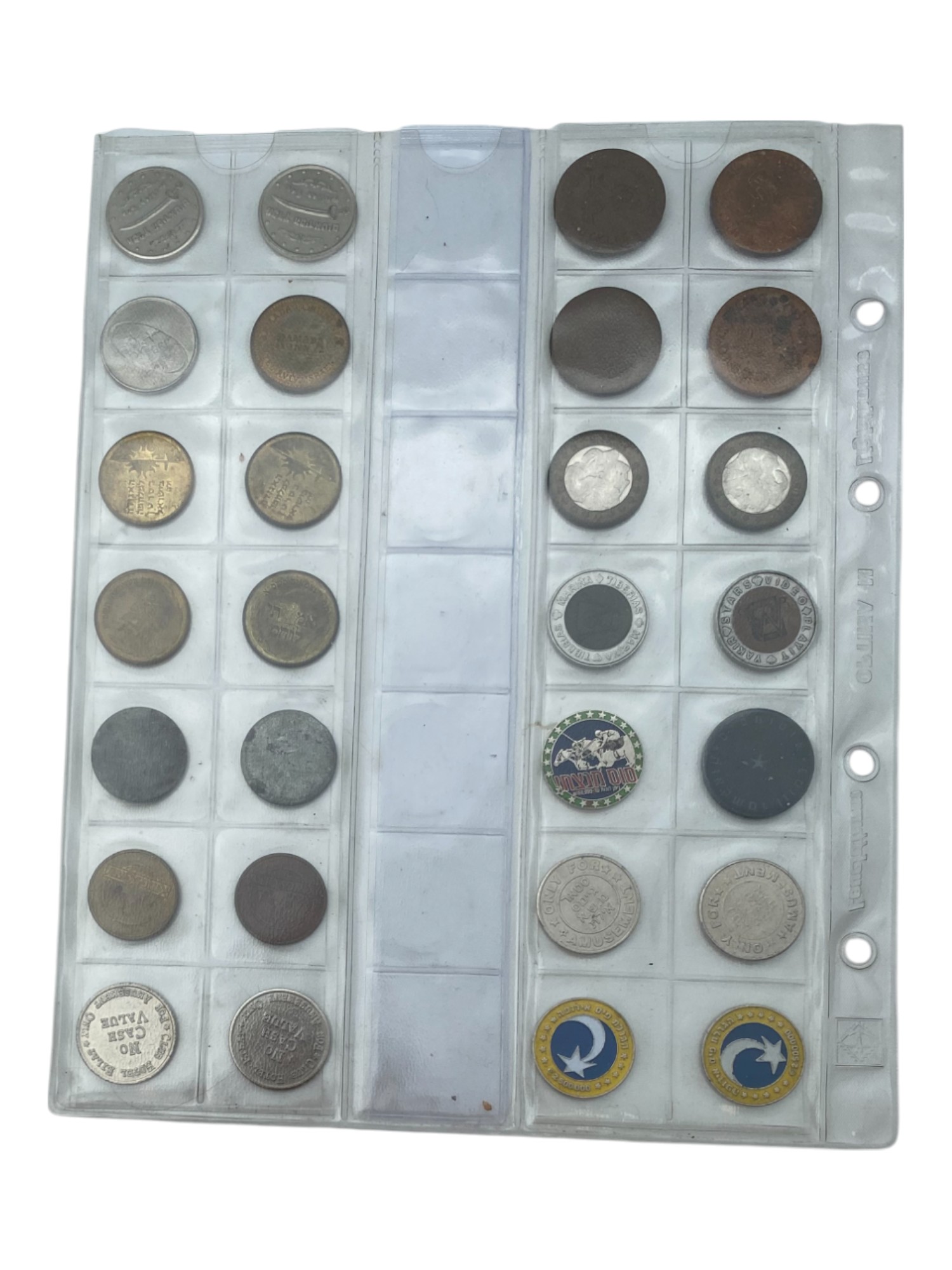 Israel - Collection of 28 Israeli tokens - 1 1