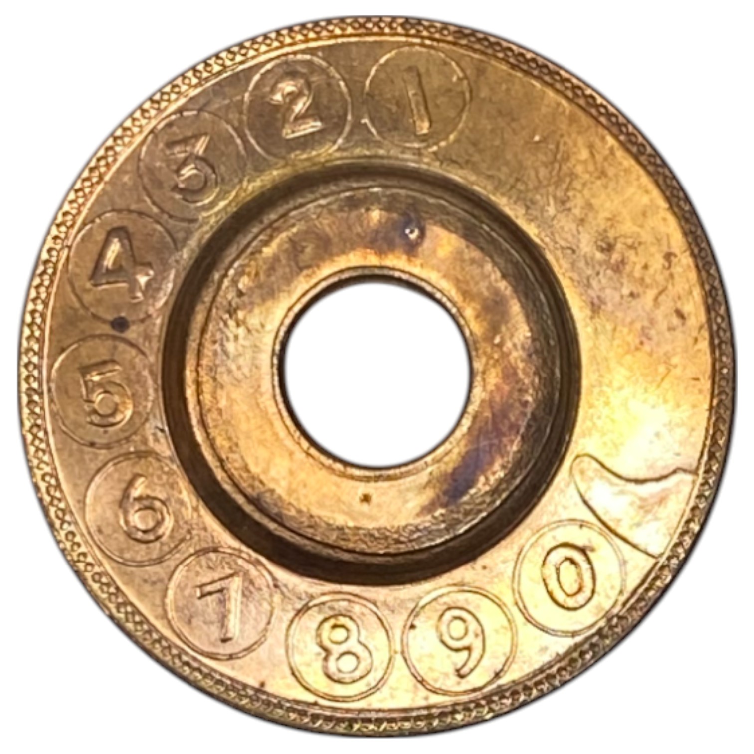 Israel – Telephone token 1957 - UNC RED - 1 1