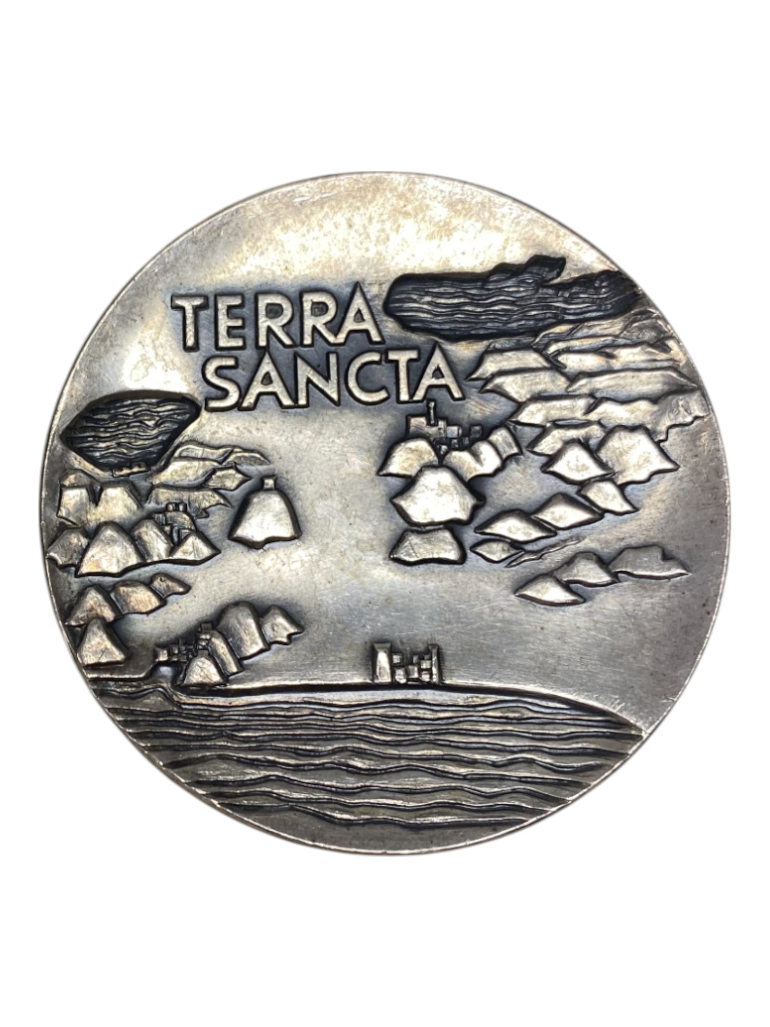 Israel – Set of 12 medals, Pilgrims, State Medal, 1964 – Total net weight 1,274.6g – 935 silver, 115g, 59mm - 1 17