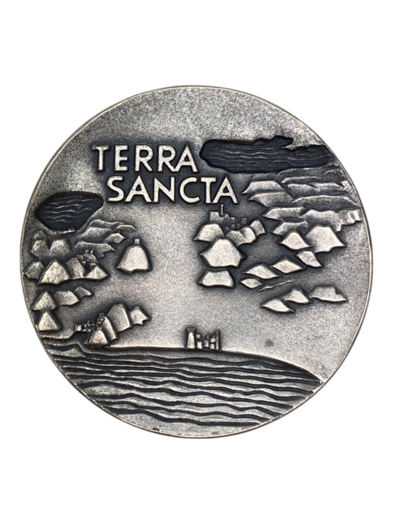 Israel – Set of 12 medals, Pilgrims, State Medal, 1964 – Total net weight 1,274.6g – 935 silver, 115g, 59mm - 1 7