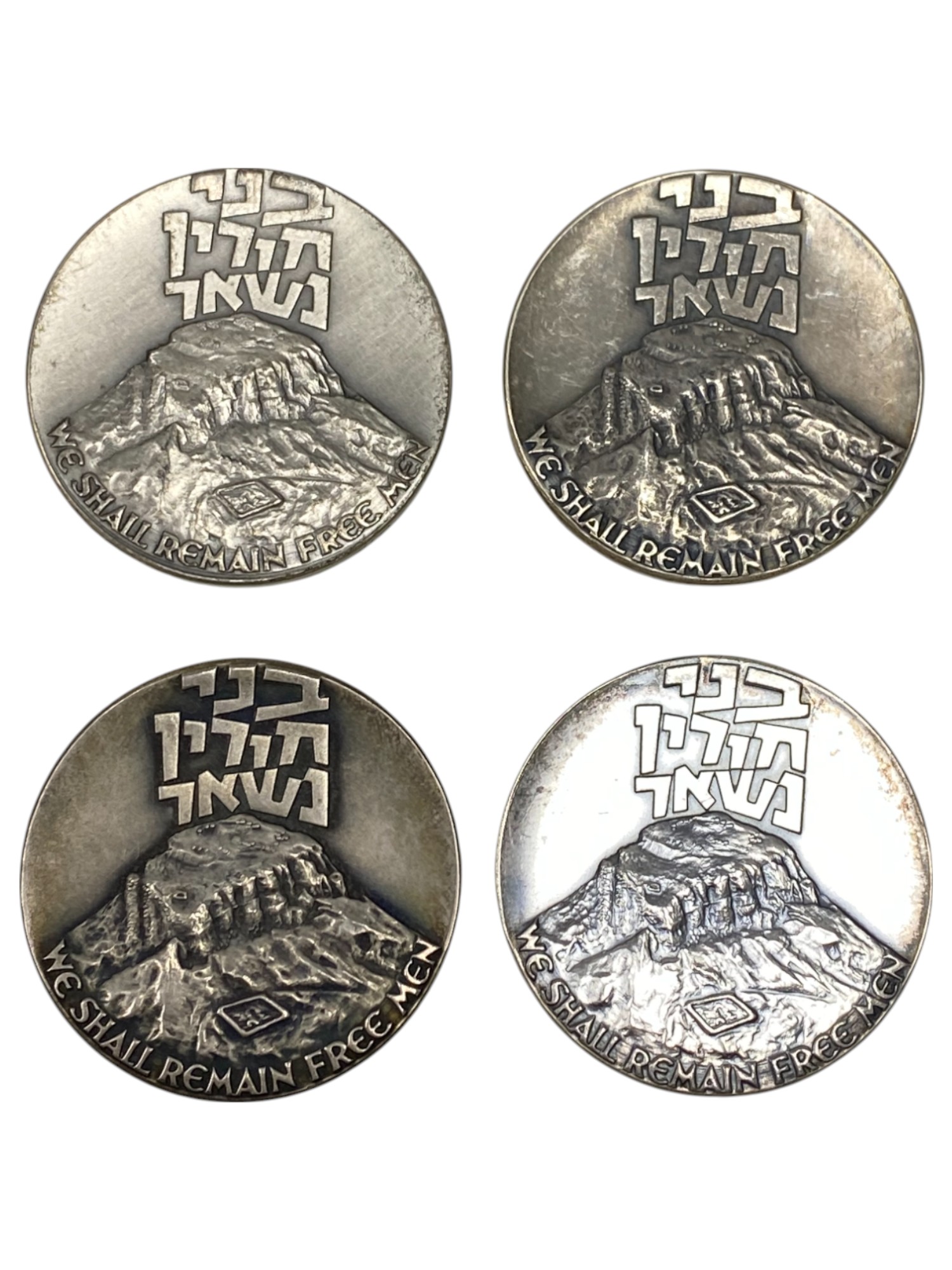 Israel - Set of 22 medals from the Government Coin and Medal Company - Silvre 935, 47g (net silver total weight ... - 1 4
