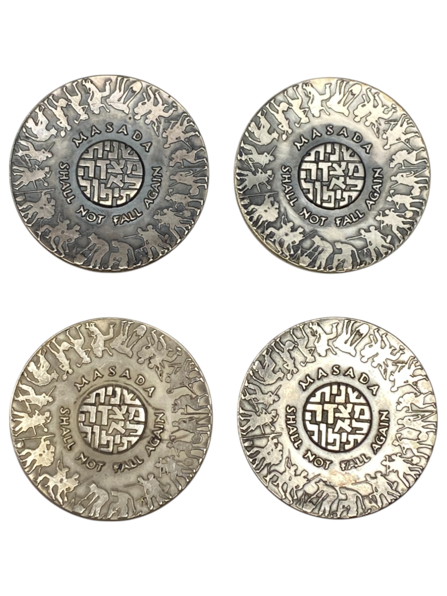 Israel - Set of 22 medals from the Government Coin and Medal Company - Silvre 935, 47g (net silver total weight ... - 1 5