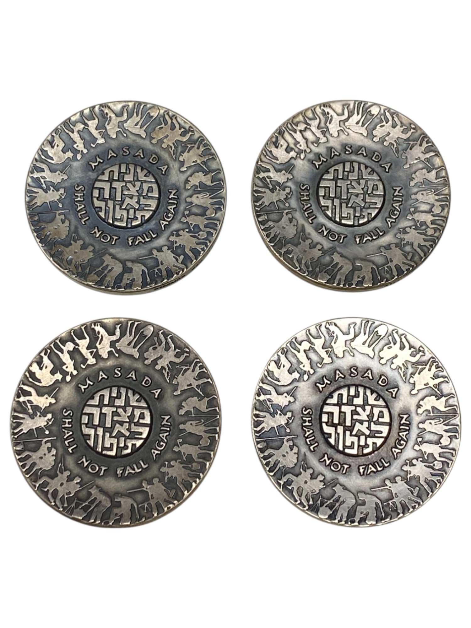 Israel - Set of 22 medals from the Government Coin and Medal Company - Silvre 935, 47g (net silver total weight ... - 1 9