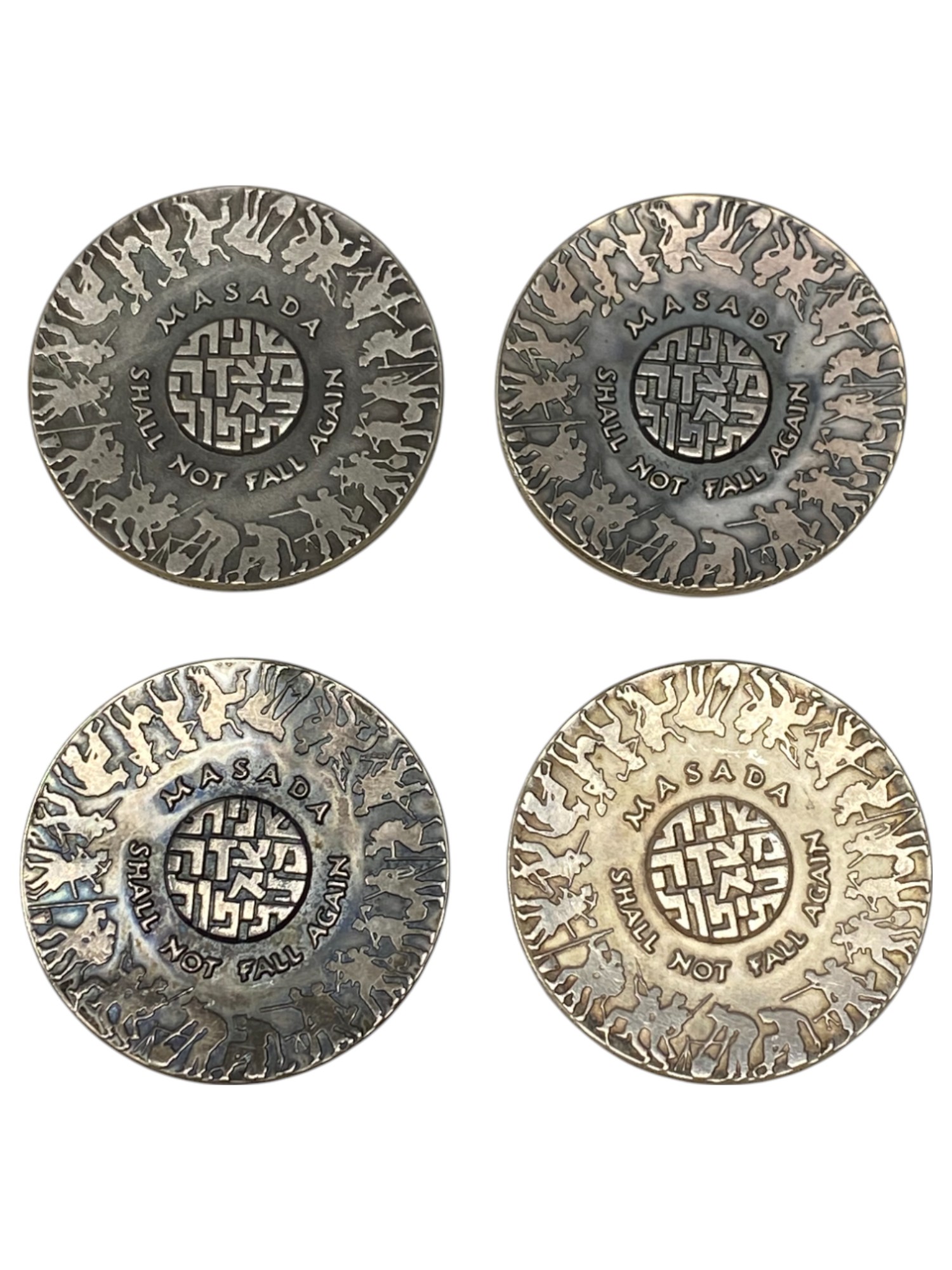 Israel - Set of 22 medals from the Government Coin and Medal Company - Silvre 935, 47g (net silver total weight ... - 1 11
