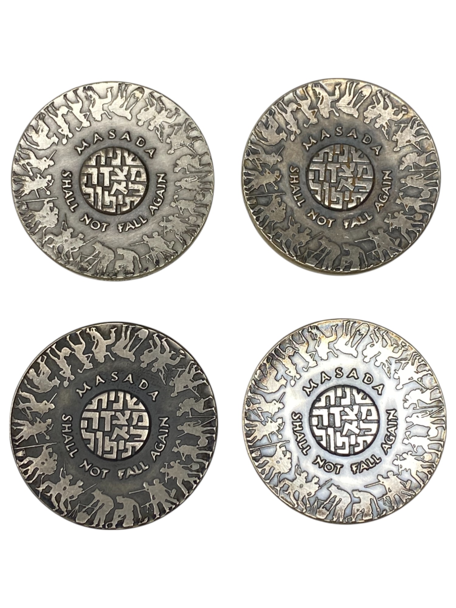 Israel - Set of 22 medals from the Government Coin and Medal Company - Silvre 935, 47g (net silver total weight ... - 1 3