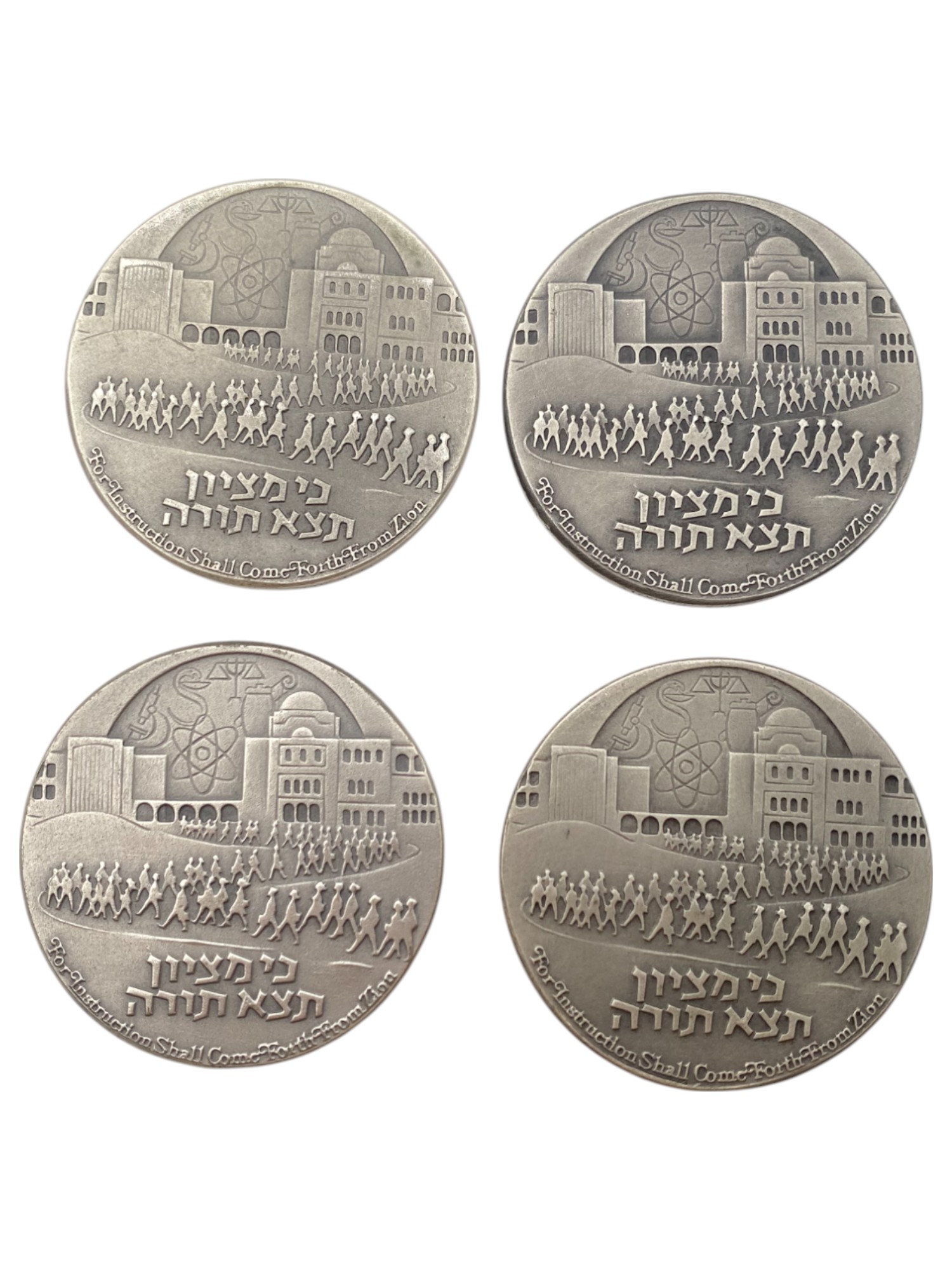 Israel - Set of 26 medals from the Government Coin and Medal Company - Silver 935, 47g (net silver total weight 1 ... - 1 4