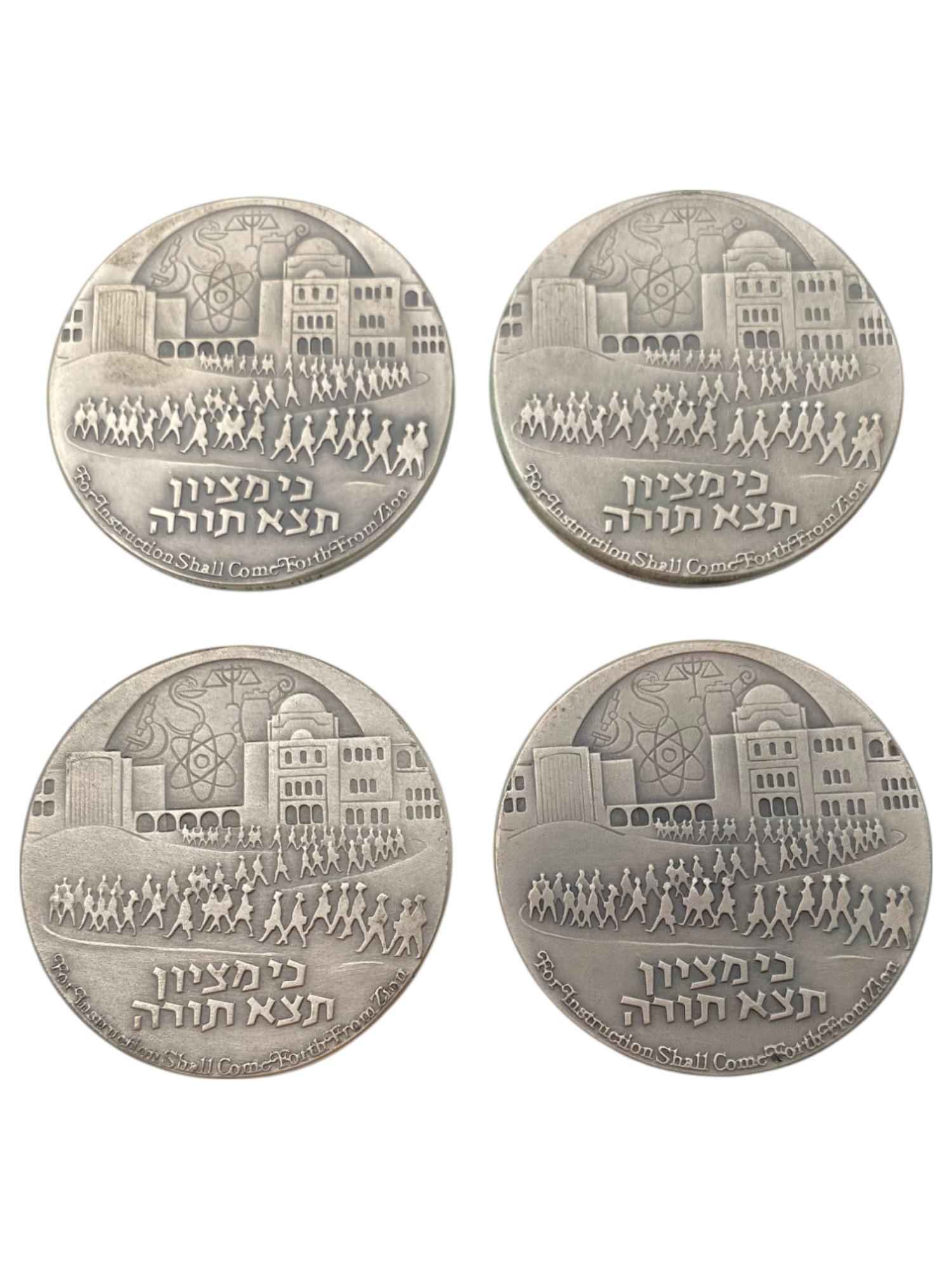 Israel - Set of 26 medals from the Government Coin and Medal Company - Silver 935, 47g (net silver total weight 1 ... - 1 14