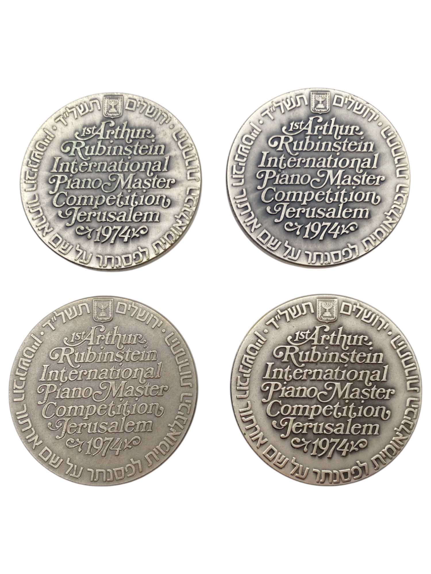 Israel - Set of 26 medals from the Government Coin and Medal Company - Silver 935, 47g (net silver total weight 1 ... - 1 10