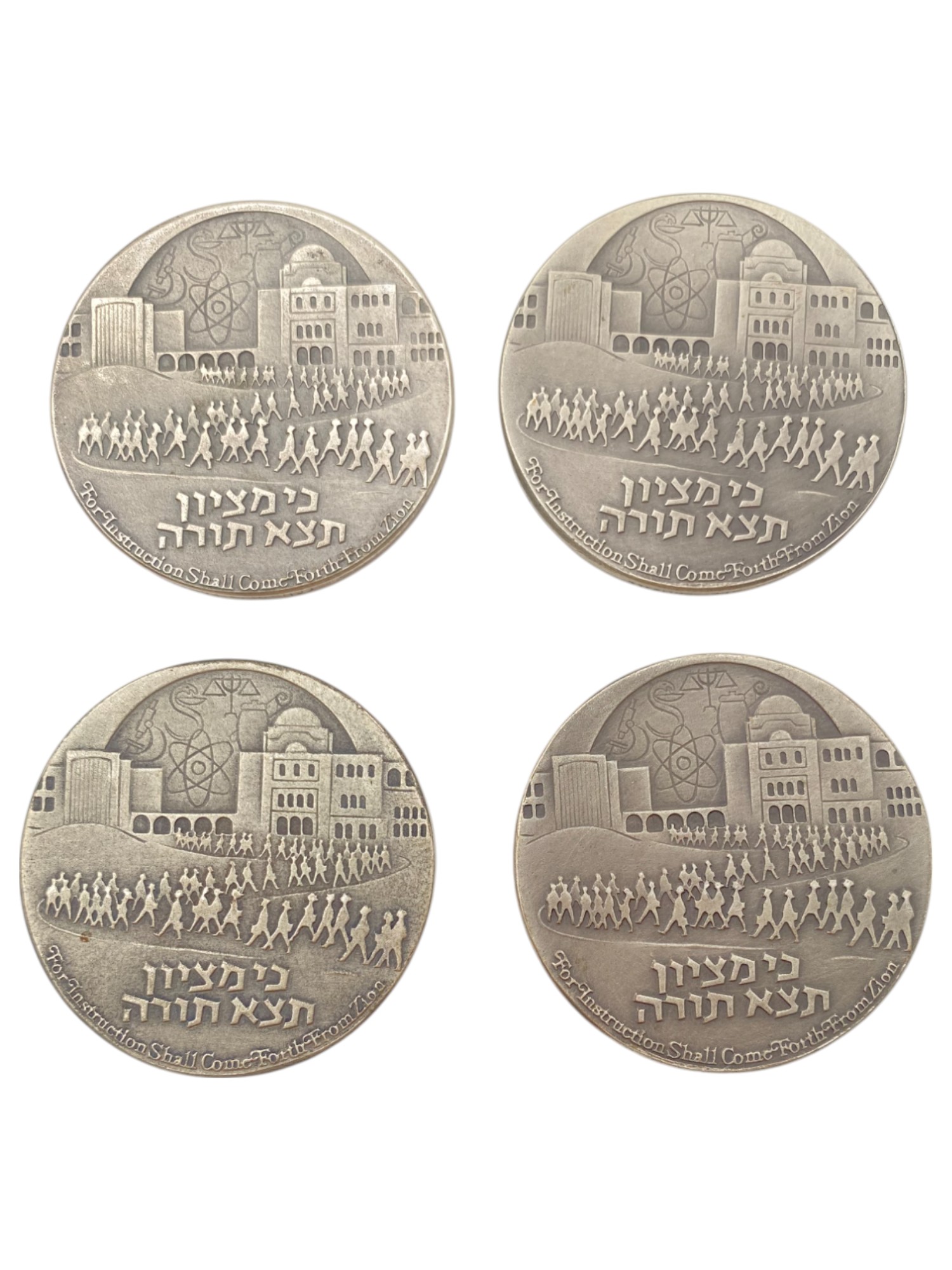 Israel - Set of 26 medals from the Government Coin and Medal Company - Silver 935, 47g (net silver total weight 1 ... - 1 2
