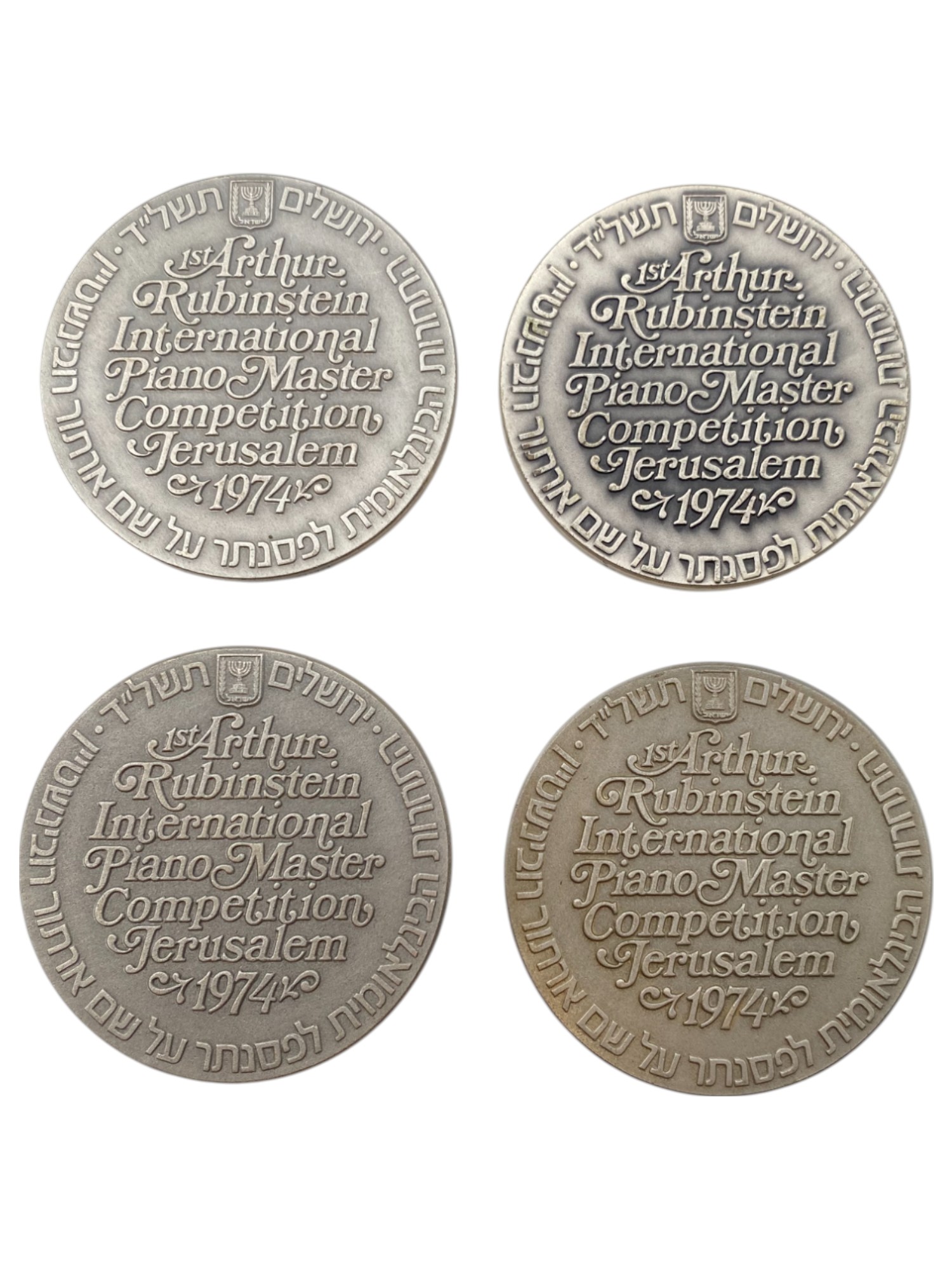 Israel - Set of 26 medals from the Government Coin and Medal Company - Silver 935, 47g (net silver total weight 1 ... - 1 12