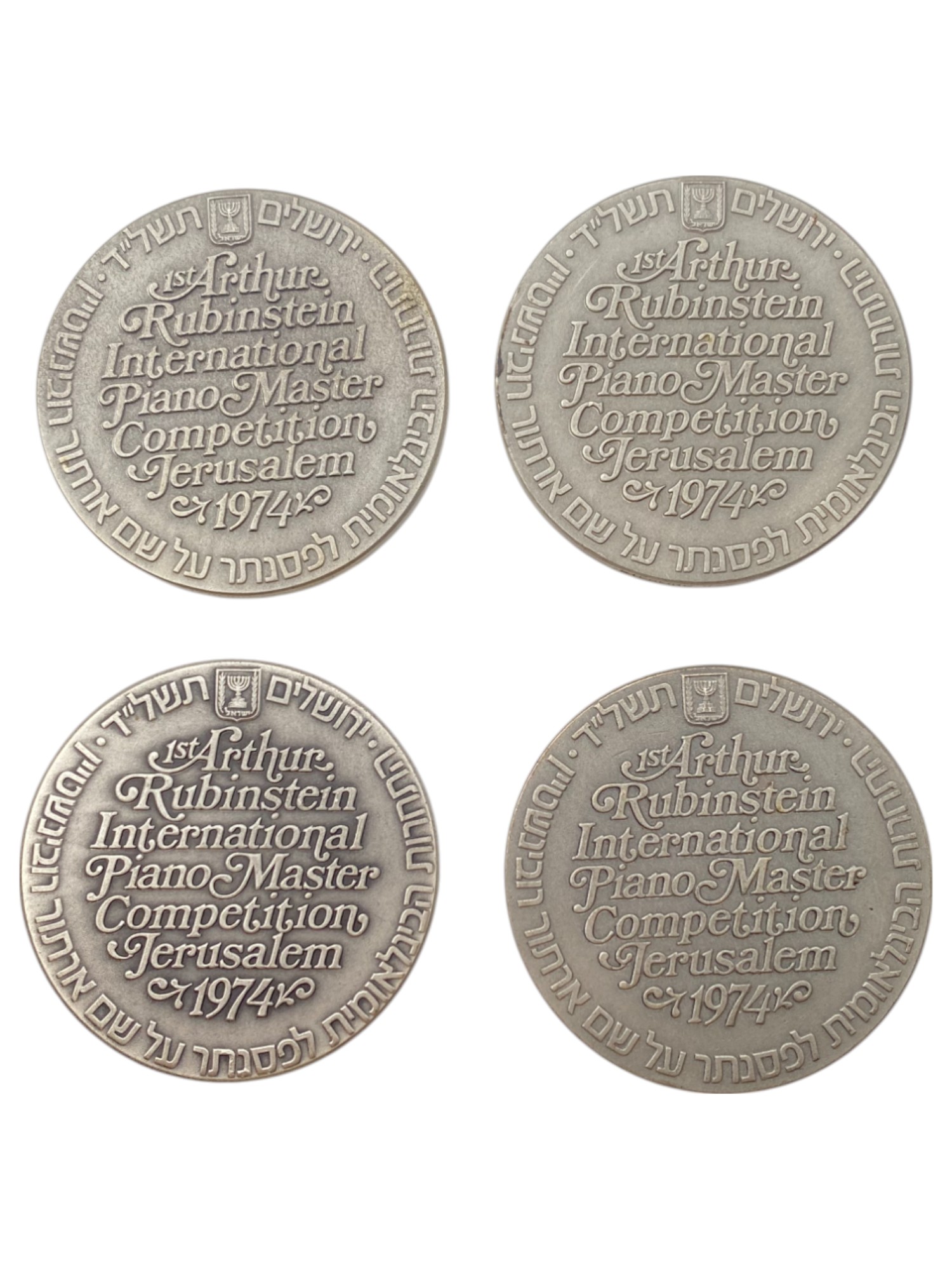 Israel - Set of 26 medals from the Government Coin and Medal Company - Silver 935, 47g (net silver total weight 1 ... - 1 10