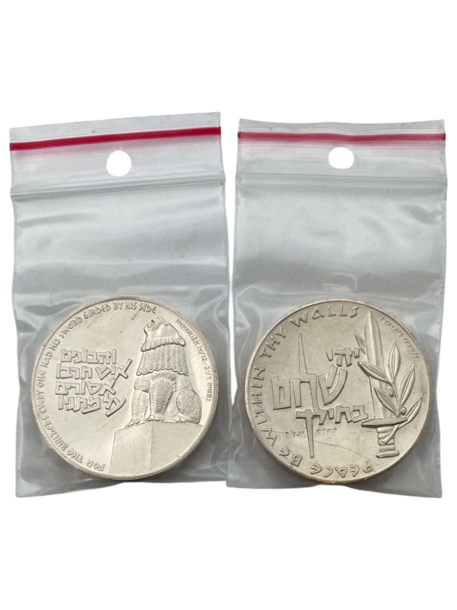 Israel - Set of 38 medals from the Government Coin and Medal Company - Silvre 935, 30g (net silver total weight 1 ... - 1 3