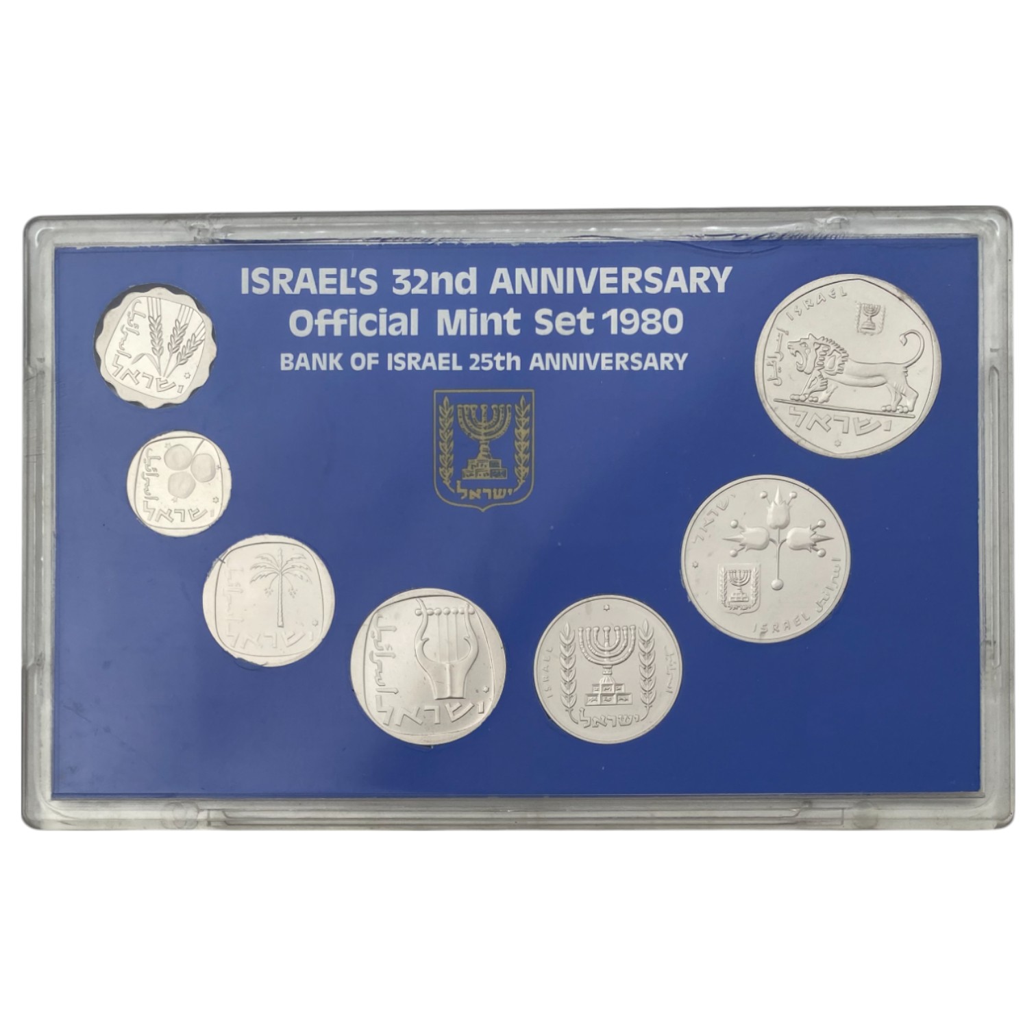 Israel - Collection of 6 coin sets, the period of the pound and the new shekel - 1 4