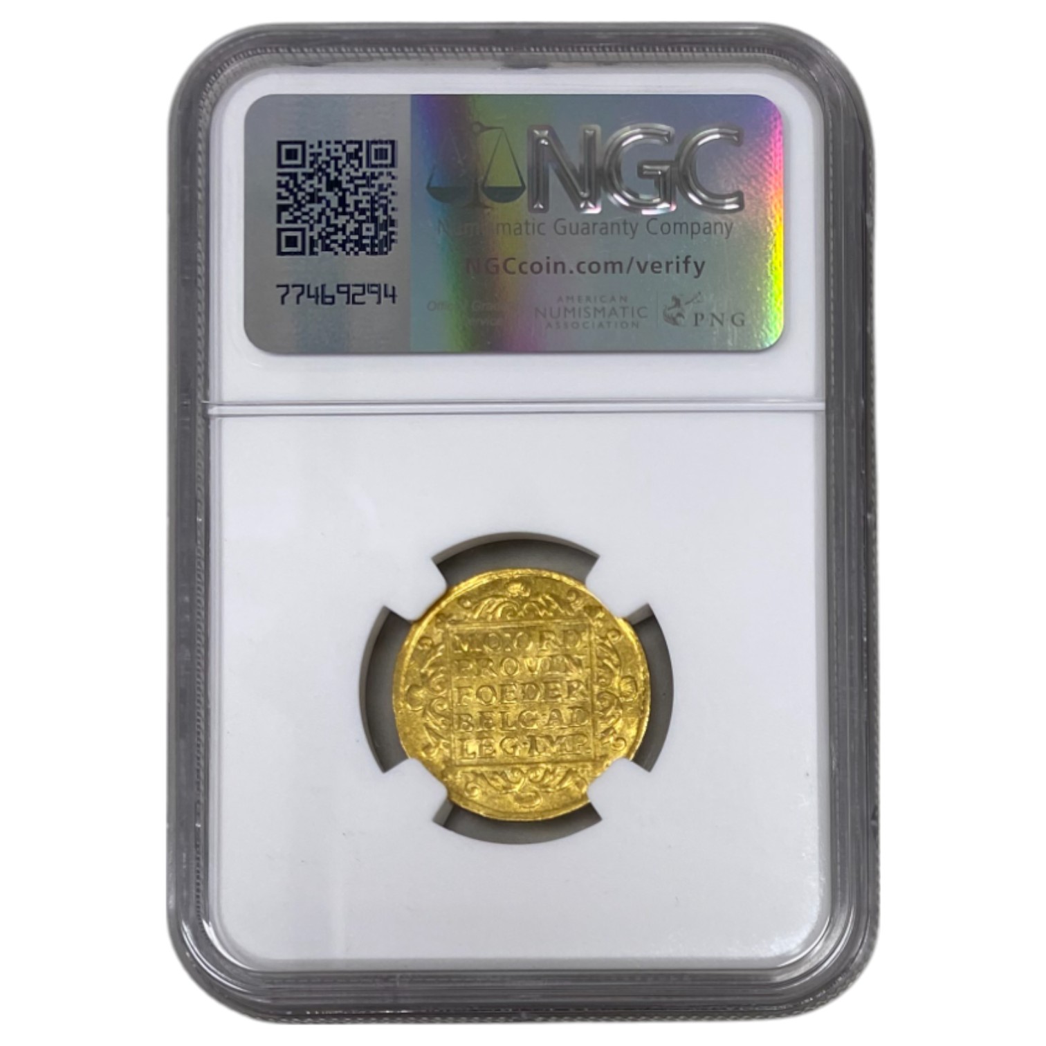 Netherland - Province of Holland - 1 Ducat 1760 - NGC AU 53 - 986 gold, 3.49g, 21.8mm - 1 3