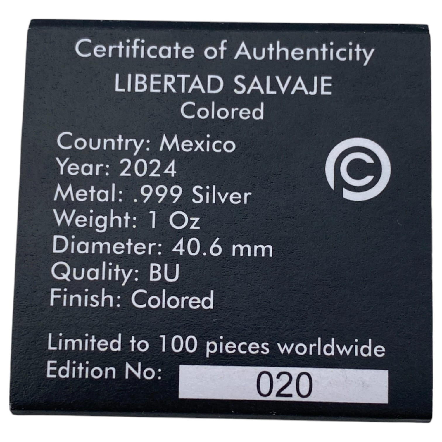 Mexico - "Libertad" - Coin made of 999 silver, 31.1g - 1 4