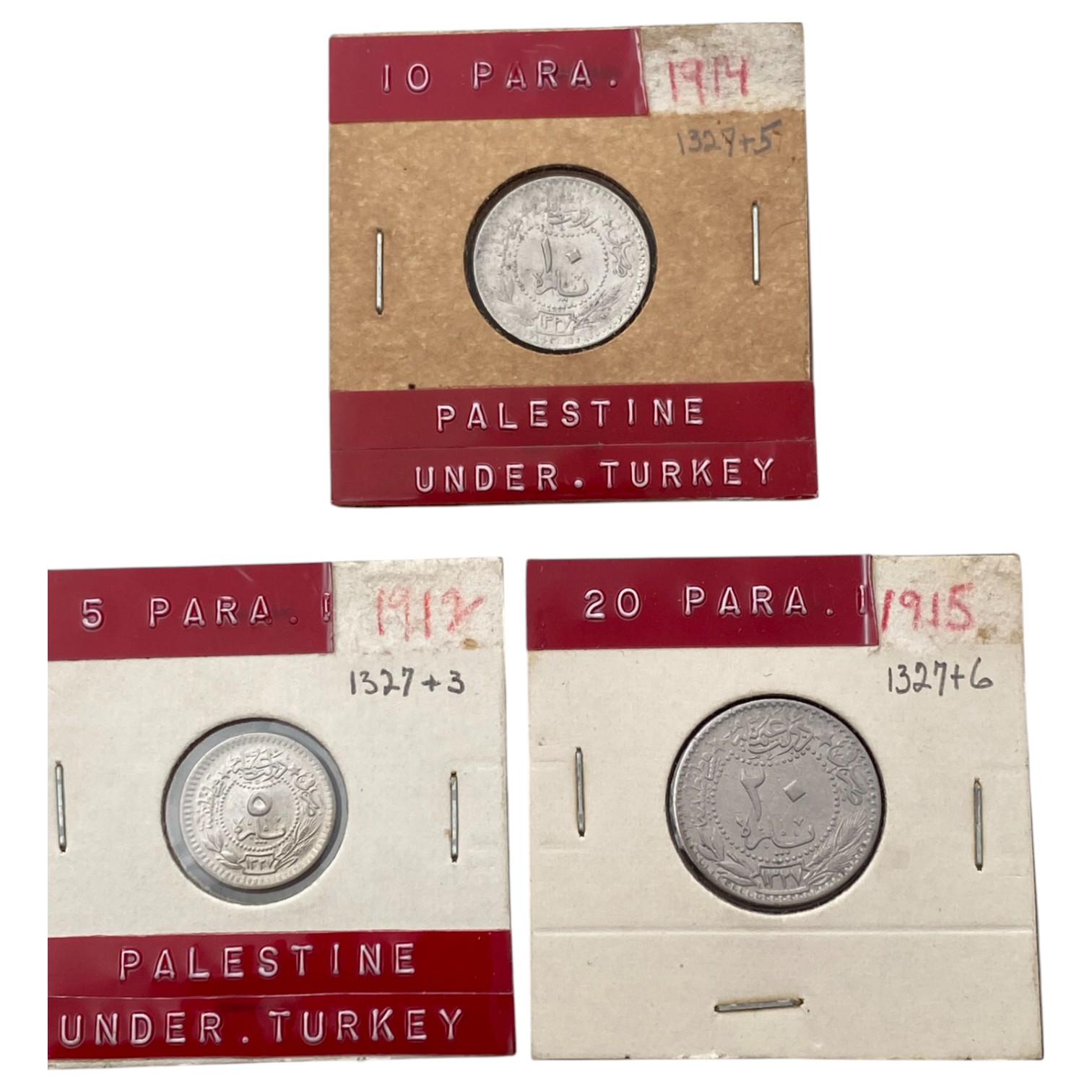 Ottoman Empire - a very large collection of coins from a wide variety of denominations and years, some made of silver - 1 3