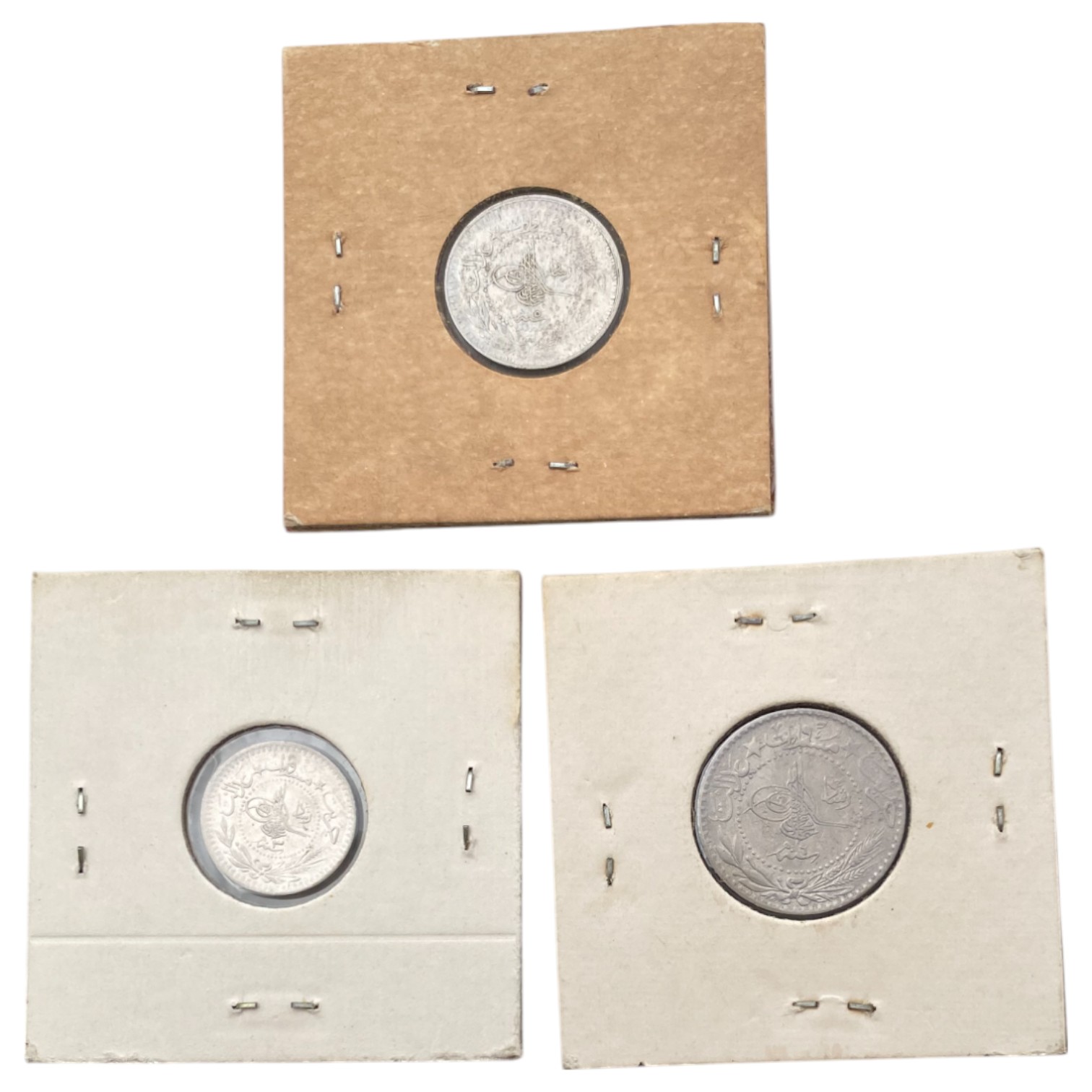 Ottoman Empire - a very large collection of coins from a wide variety of denominations and years, some made of silver - 1 4