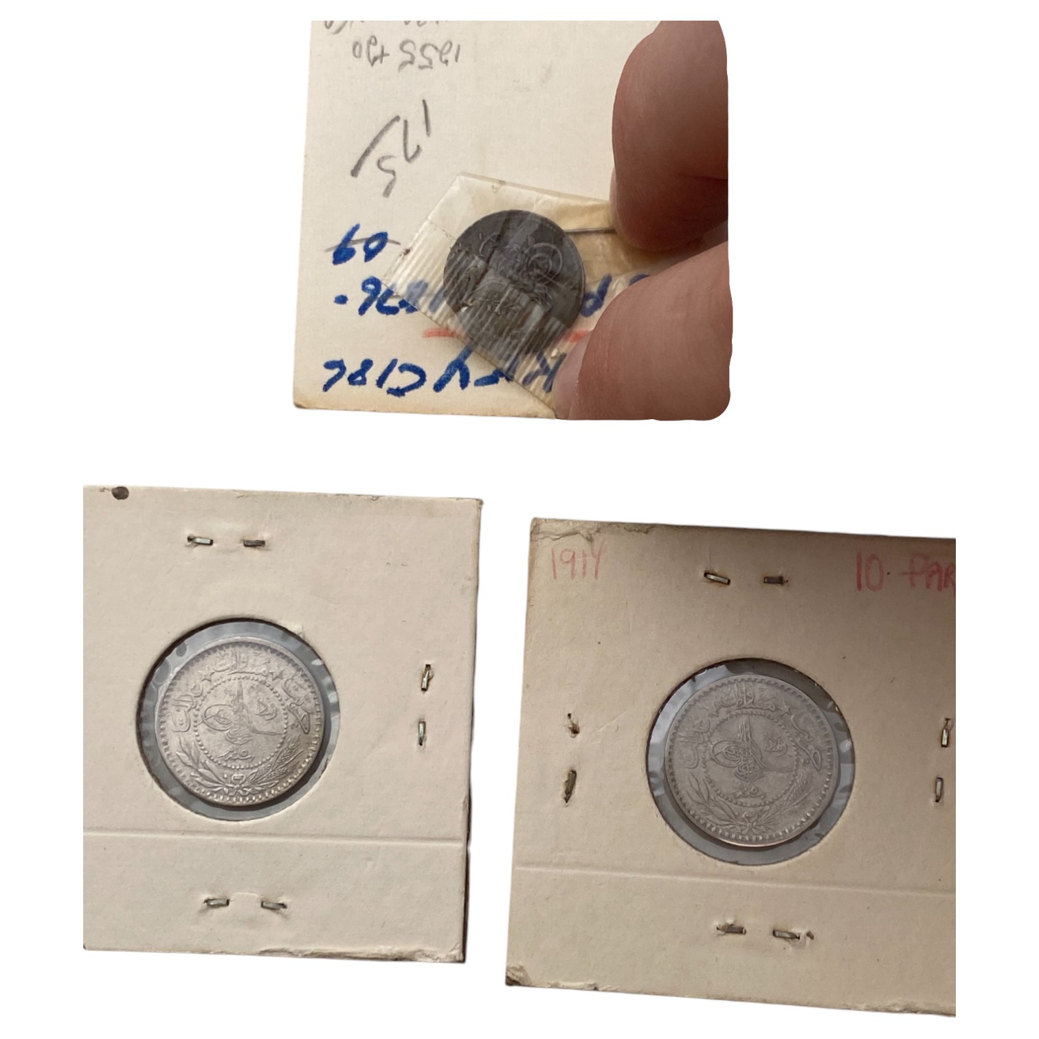 Ottoman Empire - a very large collection of coins from a wide variety of denominations and years, some made of silver - 1 2