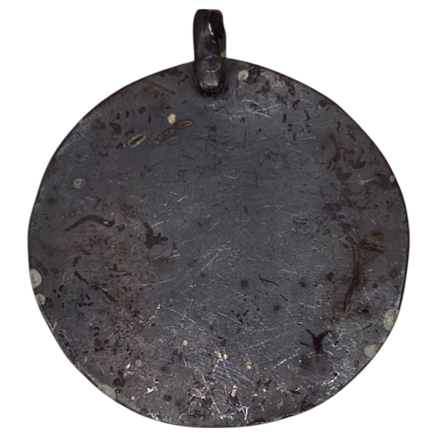 Judaica / Zionism – Kabbalistic amulet – silver? 30mm Bezalel? - 1 1