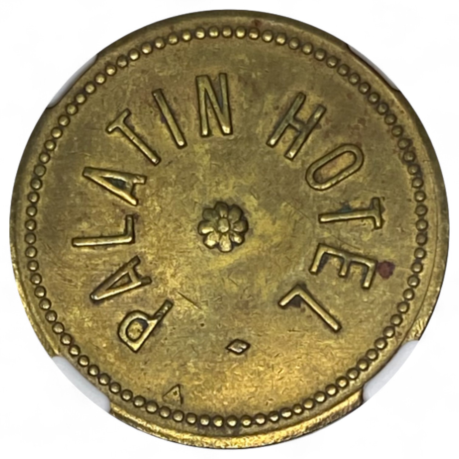 Palestine - 10 Piaster 1930' - Palatin Hotel - NGC AU DETAILS - 1 1