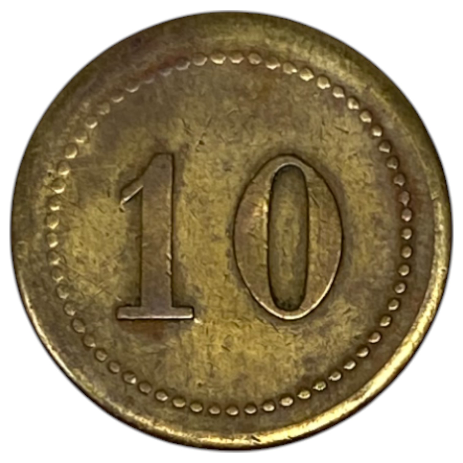 Palestine - Cafe werner token - 10 MIls 1930', bronze - 1 0