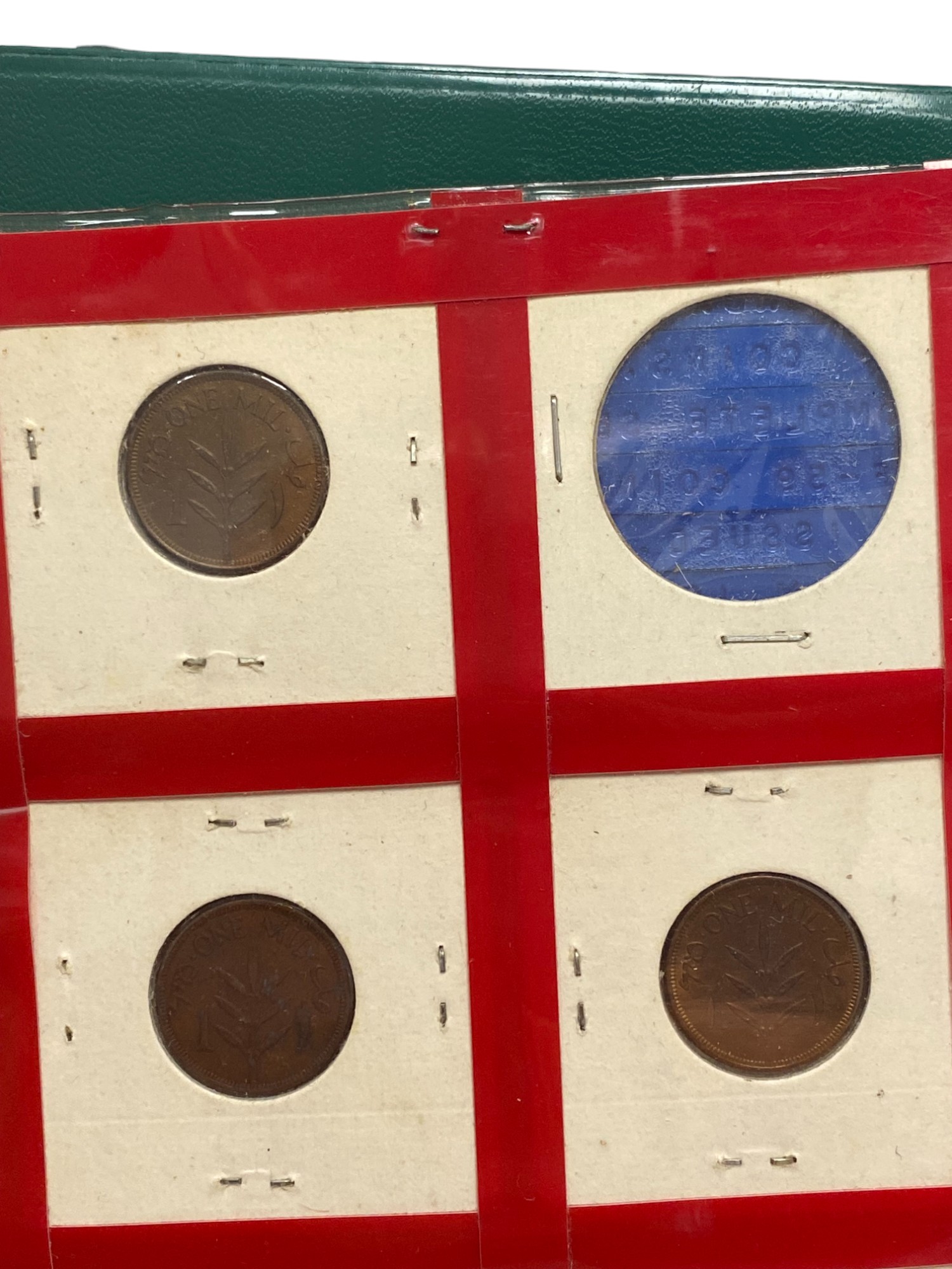 Palestine - Full 59 Coins set of British Mandath - XF-UNC - 1 14