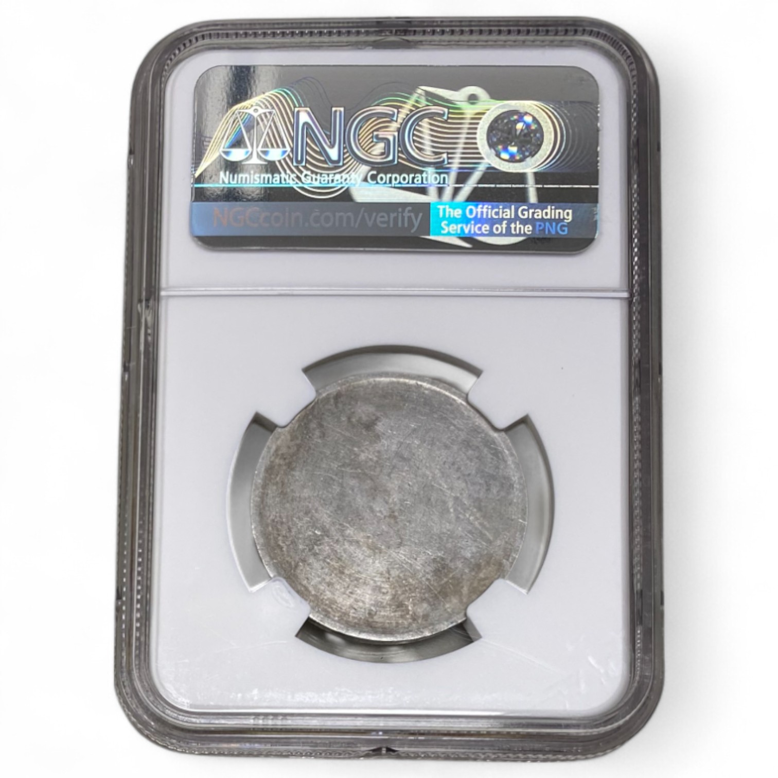 Israel - 25 Mil 1948 - UNIFACE - Graded NGC MS 61 - the highest grade for this coin. - 1 3