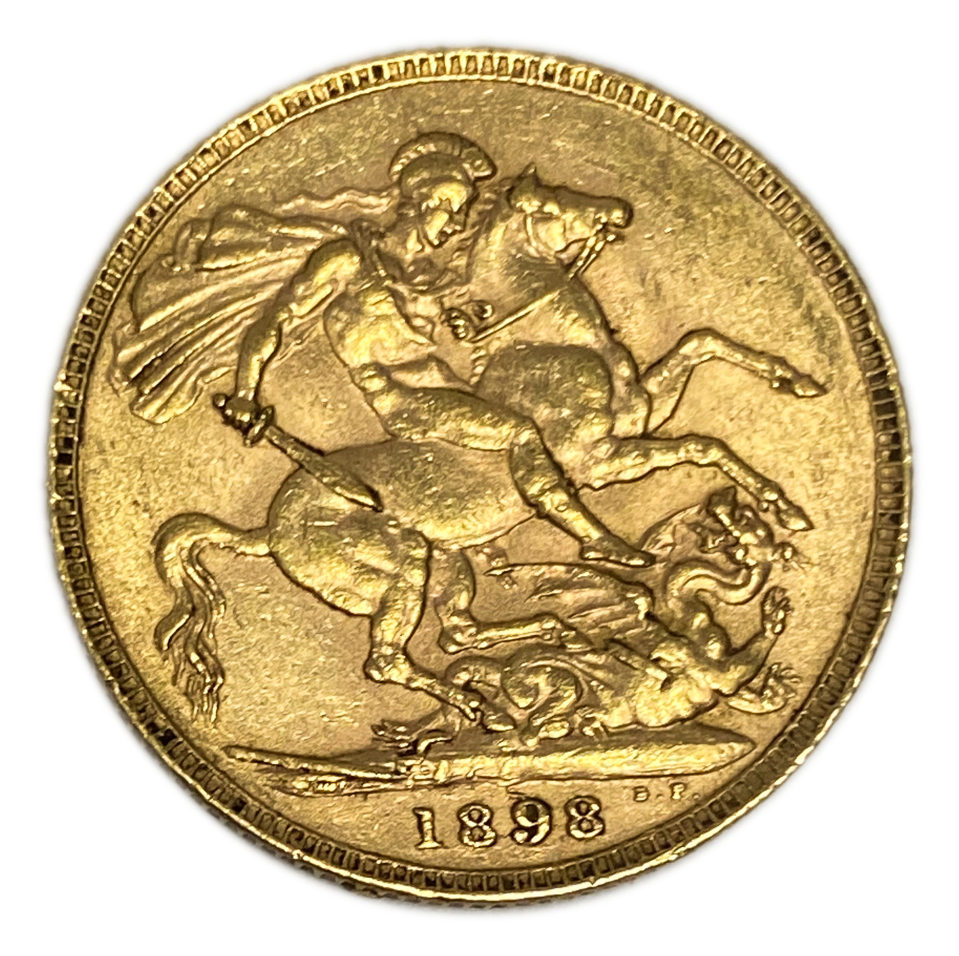 Great Britain / United Kingdom - 1 Sovereign 1898 - VF-XF - Victoria - Gold 916, 7.98g, 22mm
