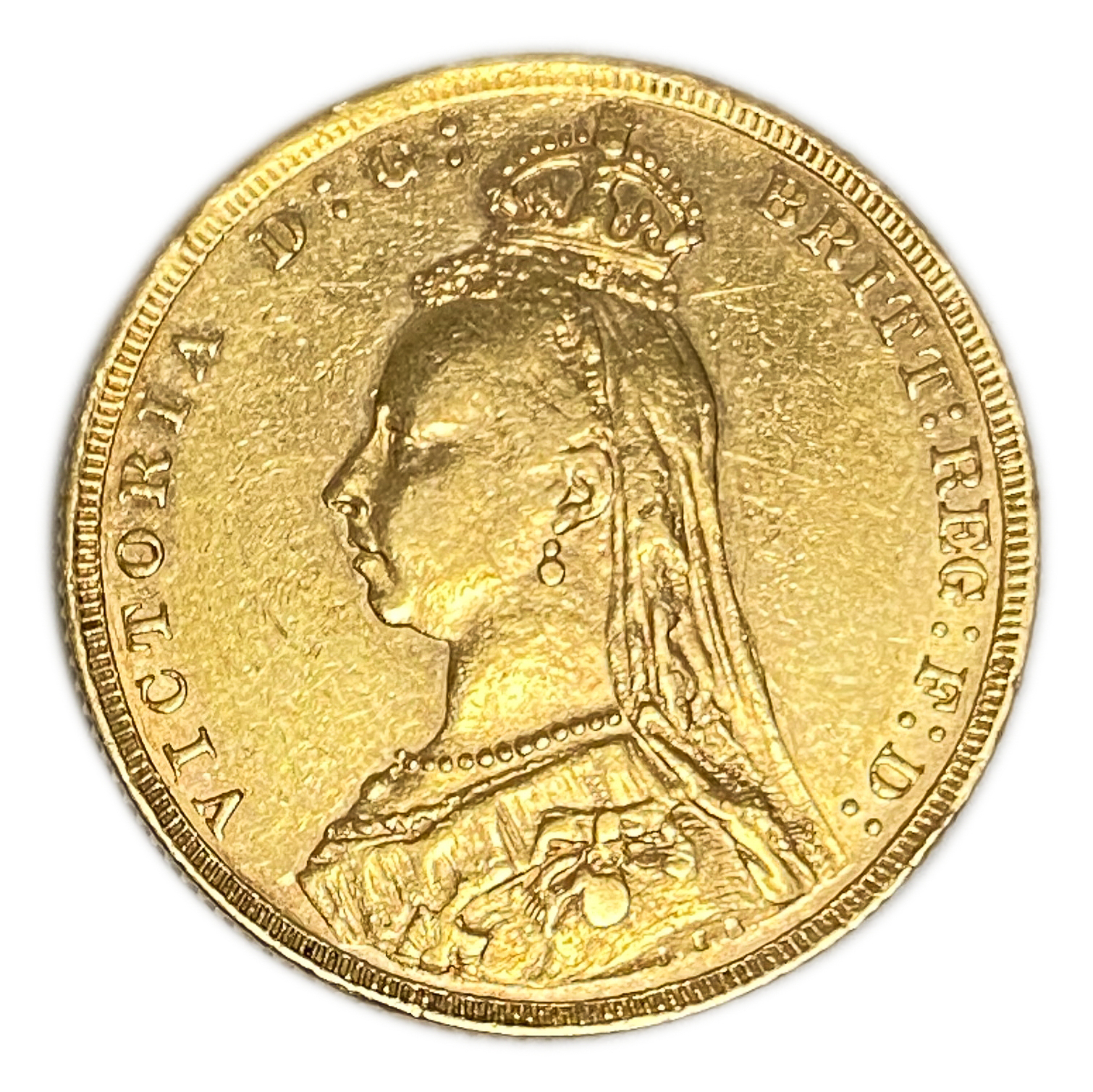 Great Britain / United Kingdom - 1 Sovereign 1891 - VF-XF - Victoria - Gold 916, 7.98g, 22mm - 1 1