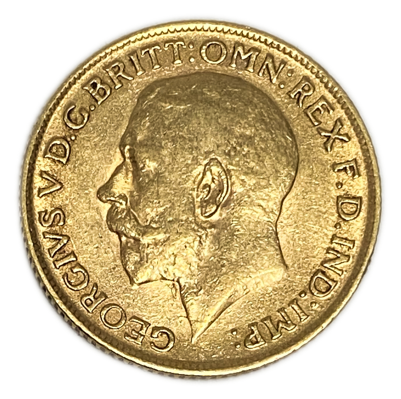 Great Britain / United Kingdom - 1 Sovereign 1913 - VF-XF - George V - Gold 916, 7.98g, 22mm - 1 1