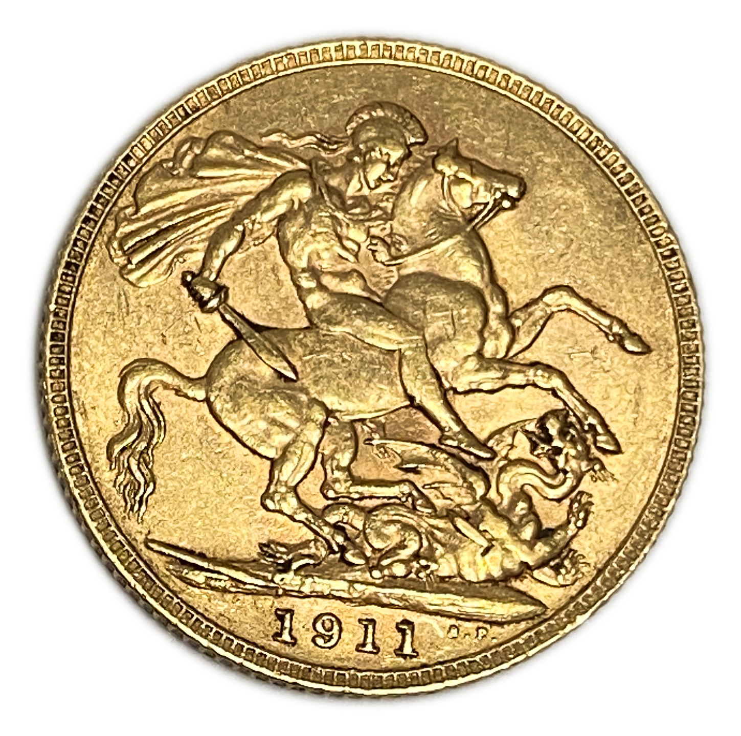 Great Britain / United Kingdom - 1 Sovereign 1911 - VF-XF - George V - Gold 916, 7.98g, 22mm - 1 0