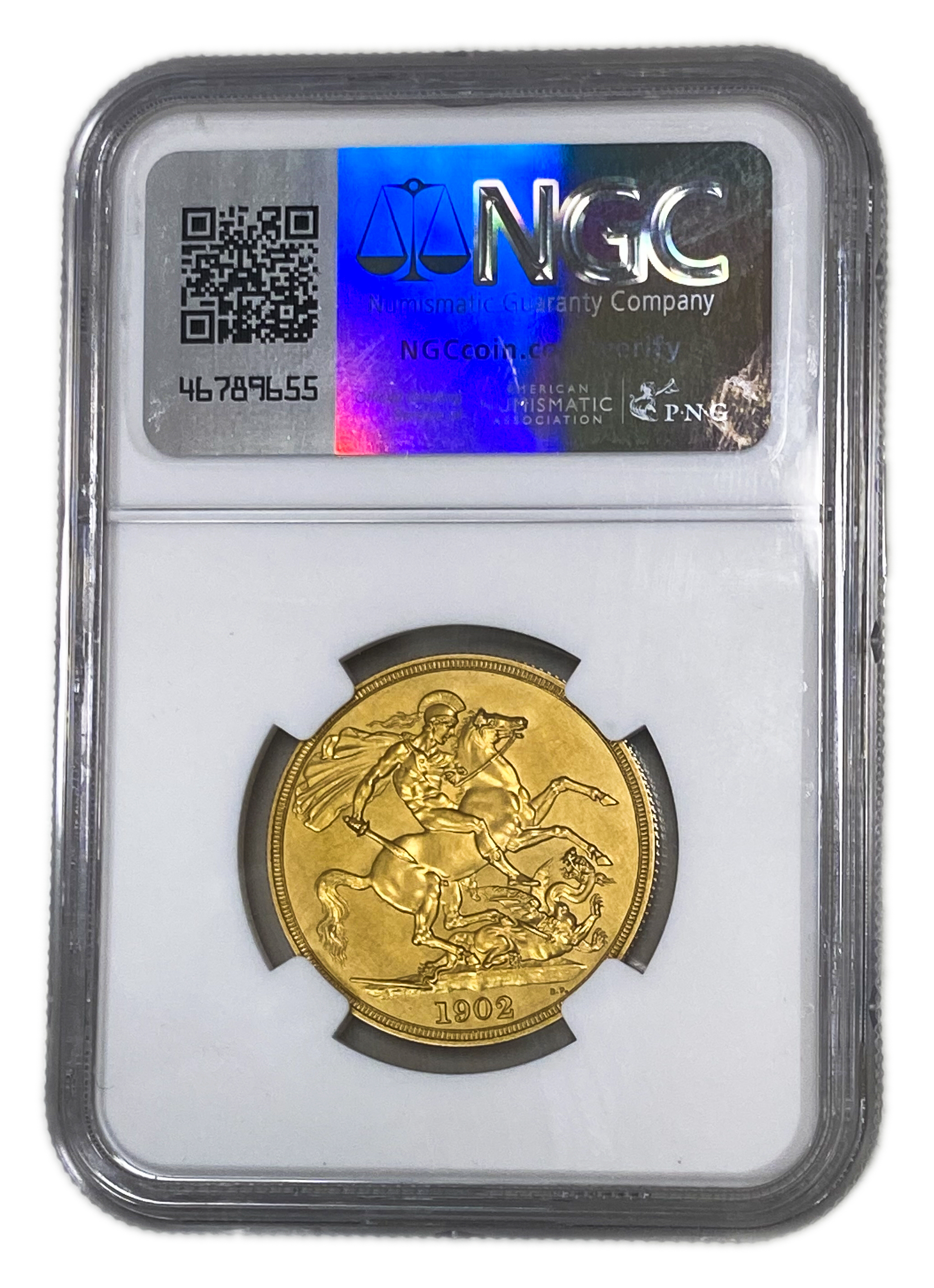 Great Britain / United Kingdom - 2 Sovereign 1902 - NGC PF 64 - Edward VII - Gold 916, 15.96g, 28mm - 1 3