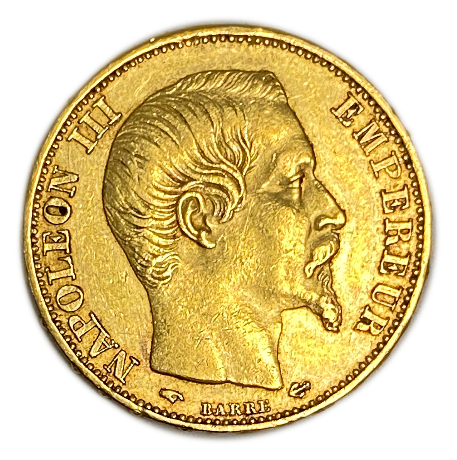 France - 20 Francs 1858 A - Louis-Philippe I - Gold 900, 6.45g, 22mm - 1 1