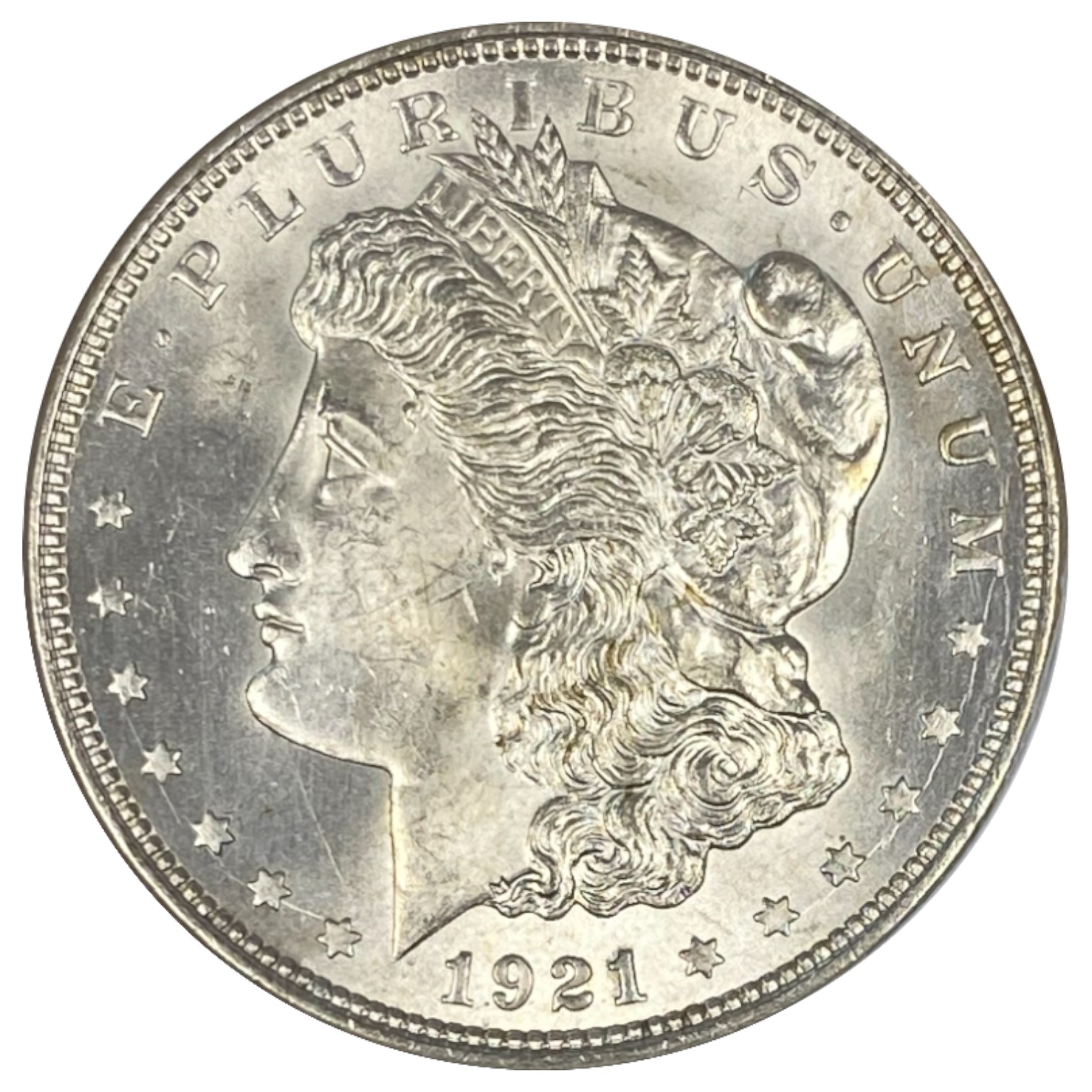 USA - Morgan Dollar 1921 - NGC Brilliant Uncirculated - 1 0
