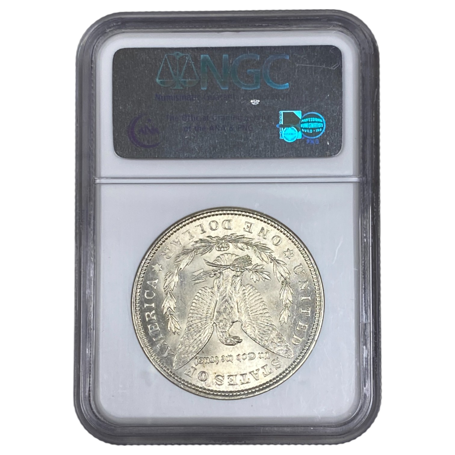 USA - Morgan Dollar 1921 - NGC Brilliant Uncirculated - 1 3
