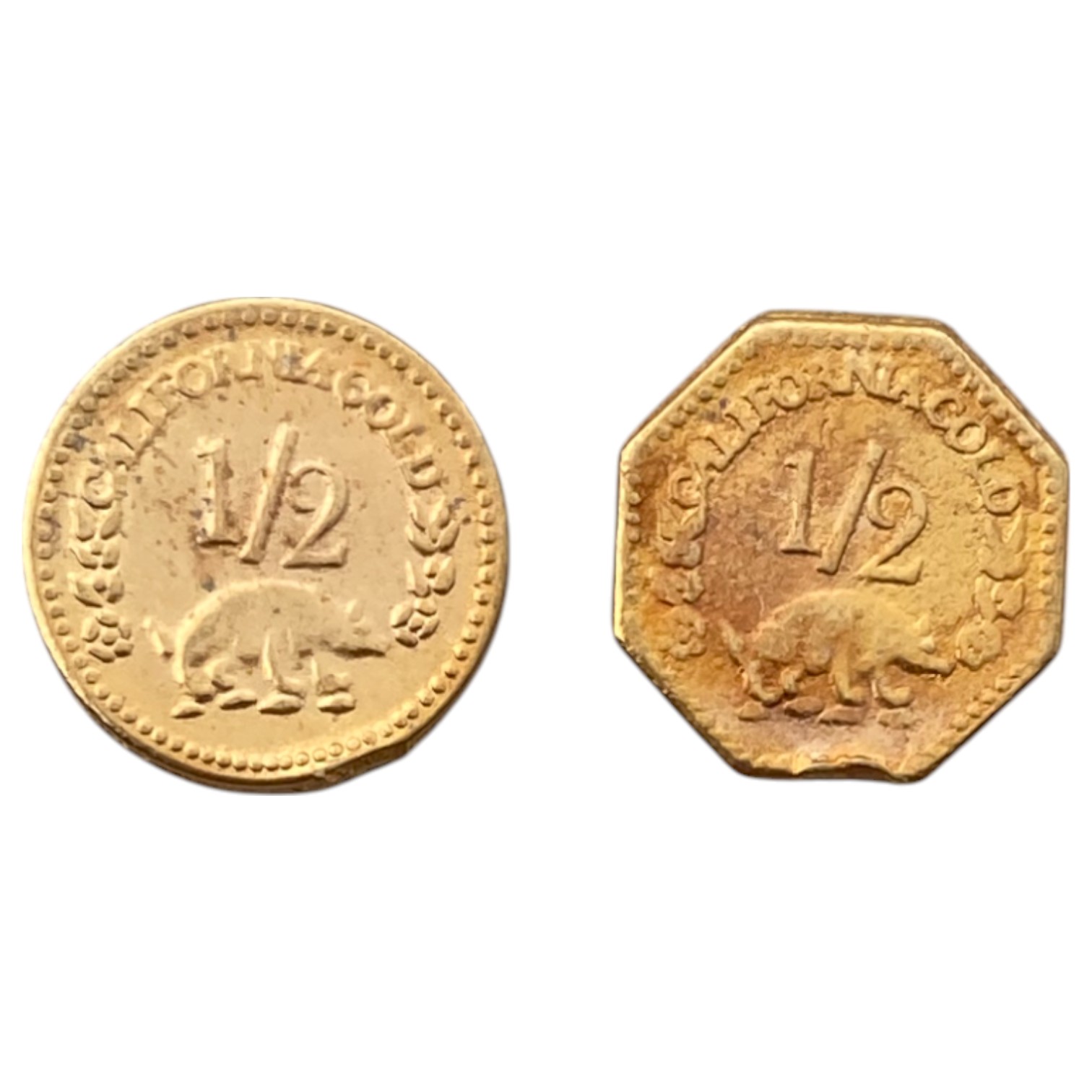 USA - 1/2 Dollar 1852, 1858 - 1 1