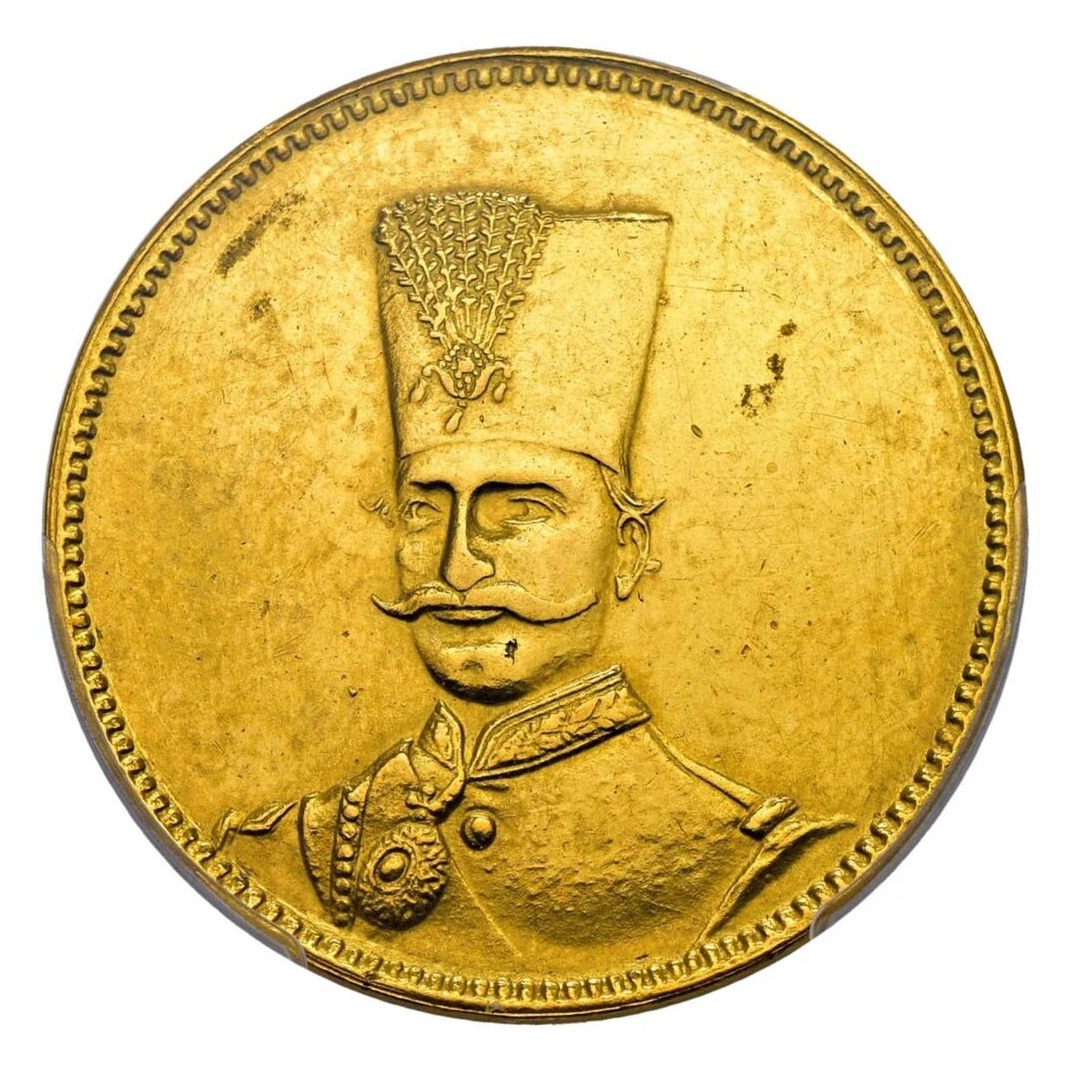 Iran - 10 Toman 1894 (AH 1311) - PCGS AU DETAILS - Naser al-Din Shah Qajar - Gold 900, 27.77g, 37mm
... - 1 0