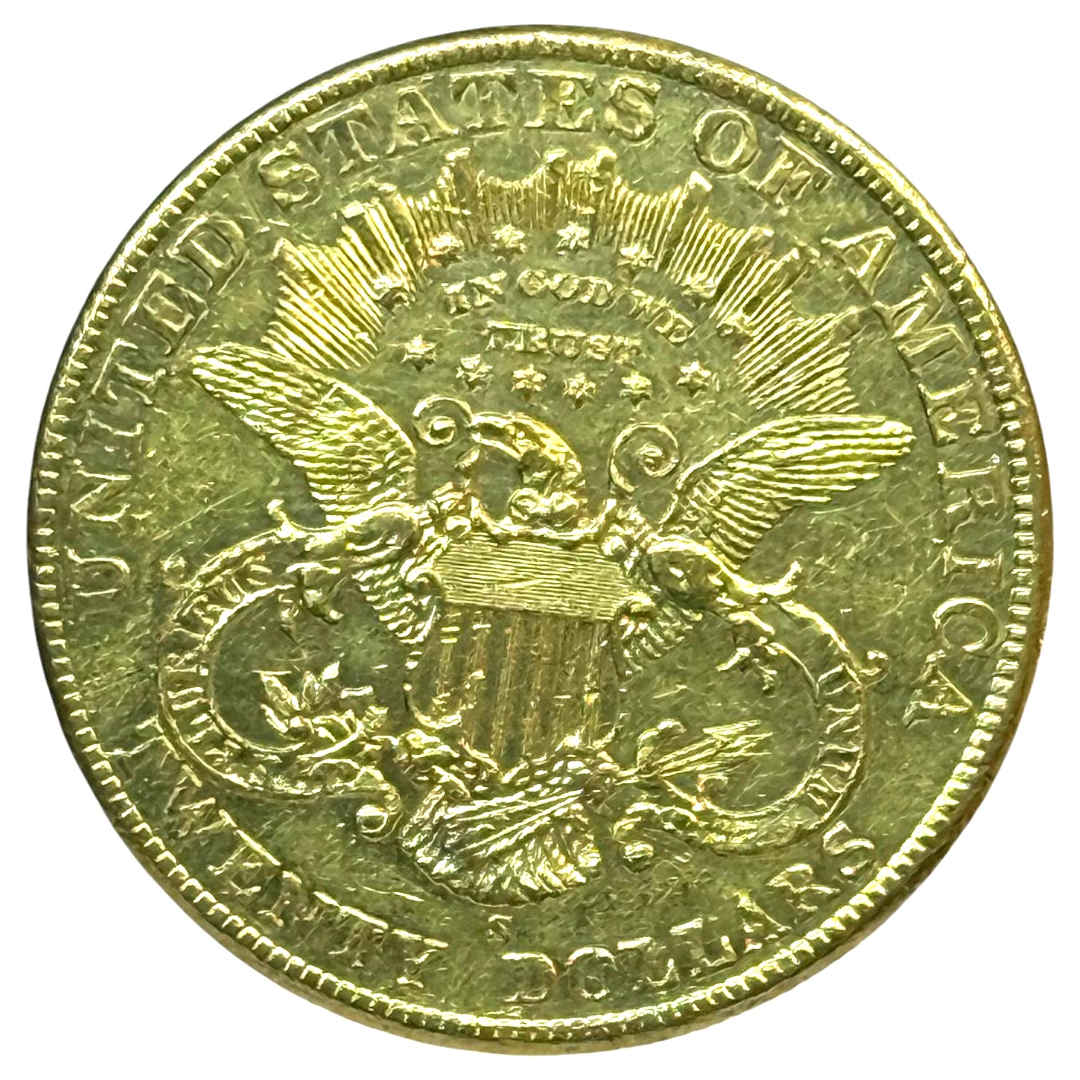 USA - 20 Dollars 1904 - Liberty Head - Double Eagle, With motto - Gold 900, 33.43g, 34mm - 1 1
