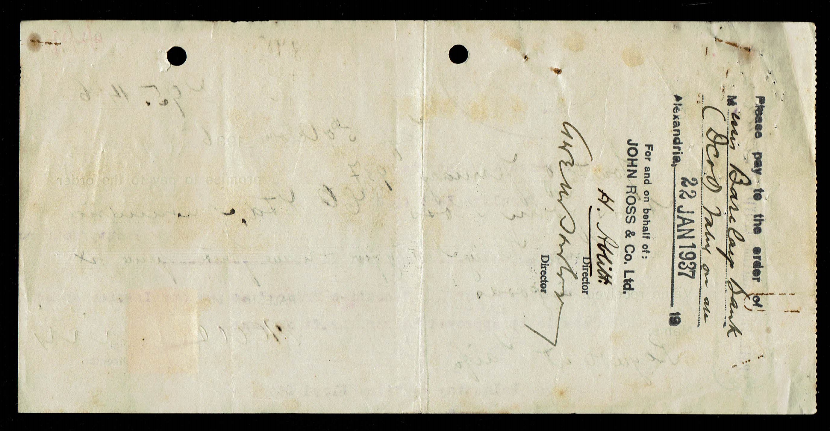 Paper money tokens - Israel and Palestine, a large collection of 20 checks and other documents related to finances ... - 1 4