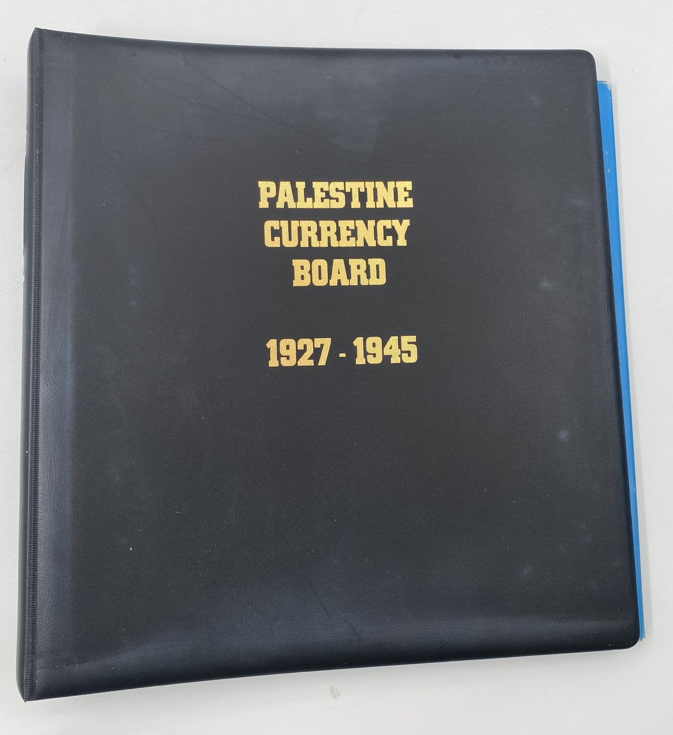 Album - For Collecting Palestine Banknotes (British Mandate in Israel) 1927-1948 - Made in Germany, Linder - ... - 1 0