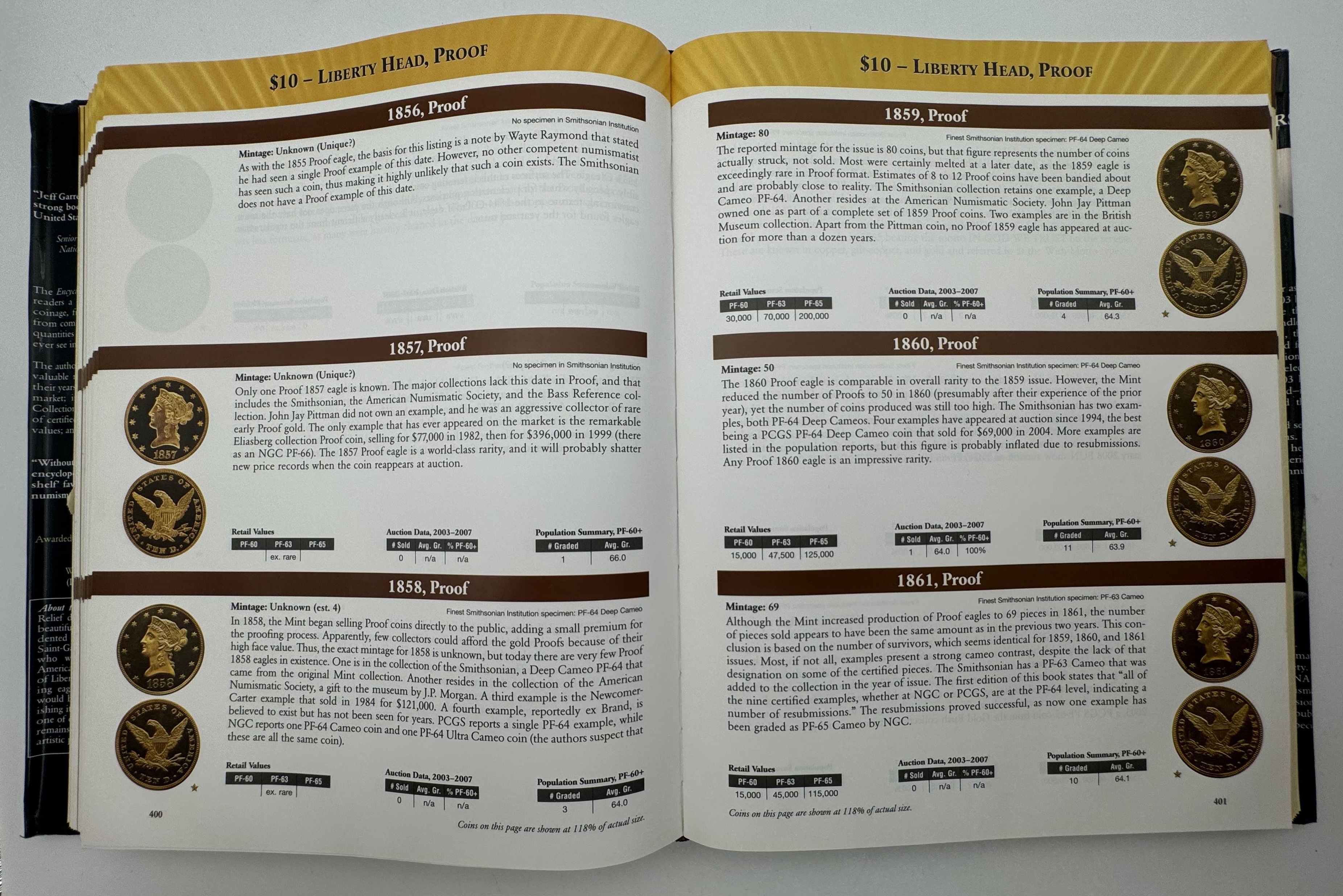 Catalogs / Numismatic Literature - The Encyclopedia of U.S. Gold Coins - Descriptions and Prices of Circulation ... - 1 3