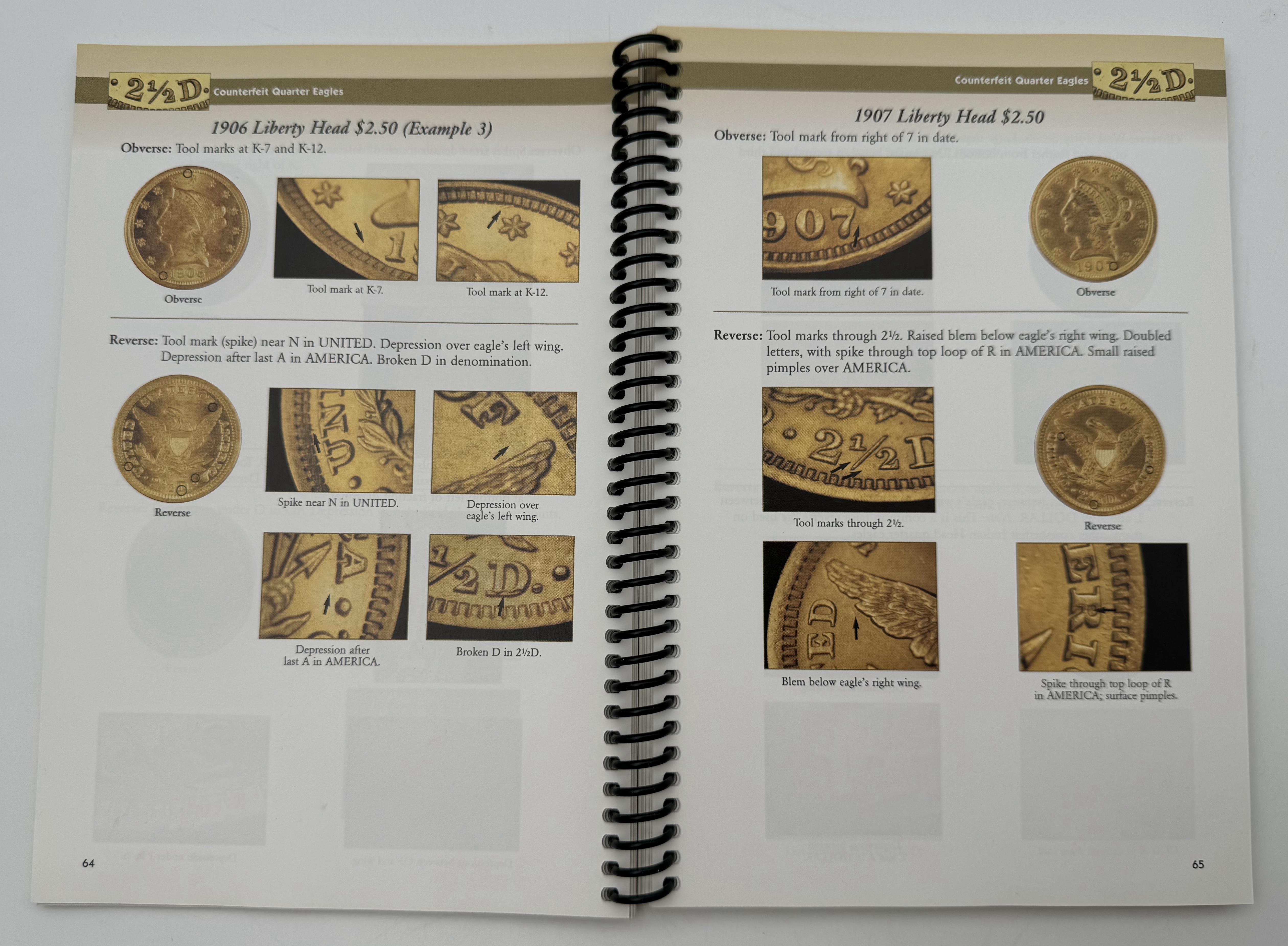 Catalogs / Numismatic Literature - United States Gold Counterfeit Detection Guide - Full of information about ... - 1 2