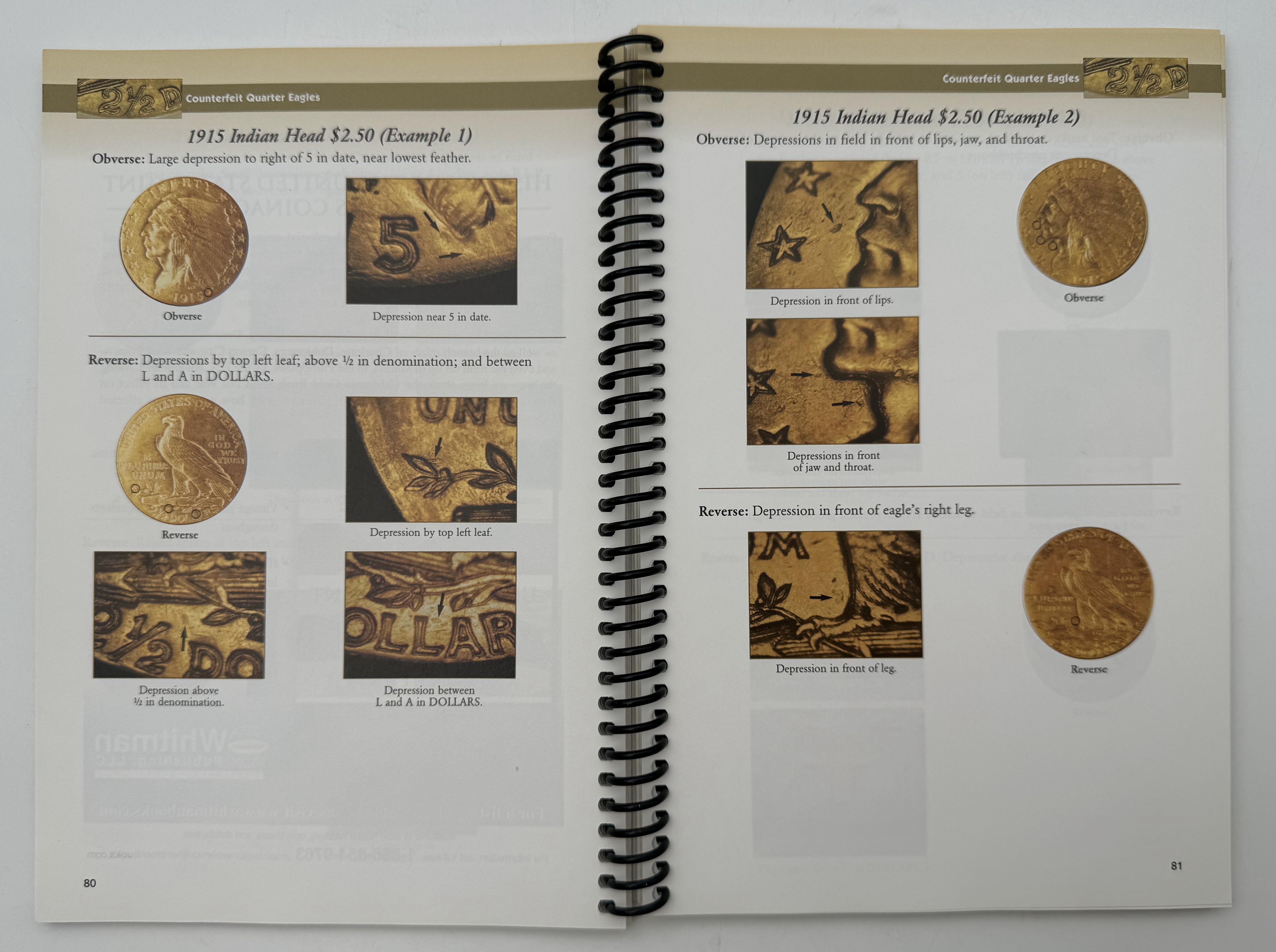 Catalogs / Numismatic Literature - United States Gold Counterfeit Detection Guide - Full of information about ... - 1 3