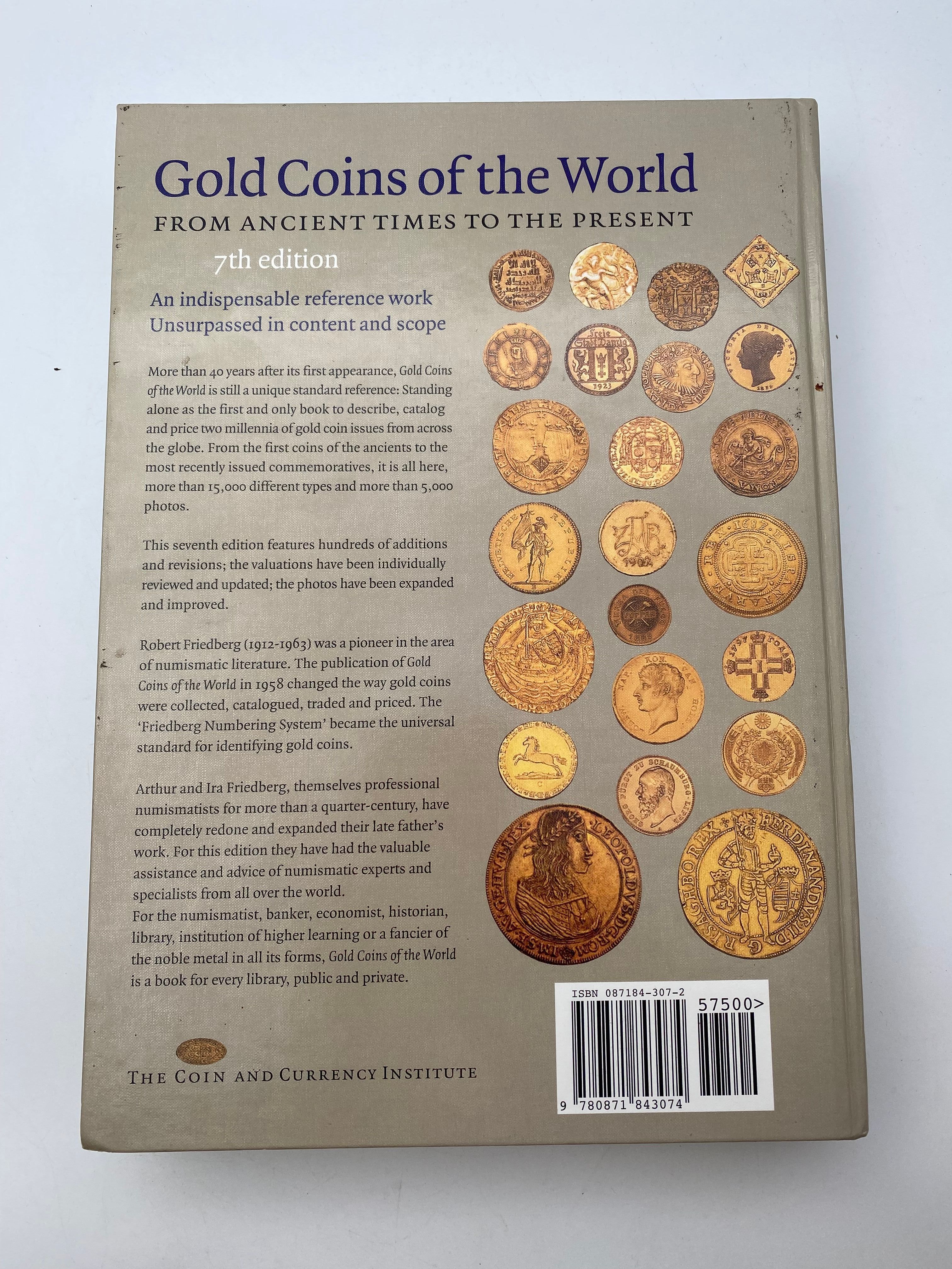 Catalogs / Numismatic Literature - Gold coins of the world, from ancient times to the present, 7th edition, hard cover - 1 5