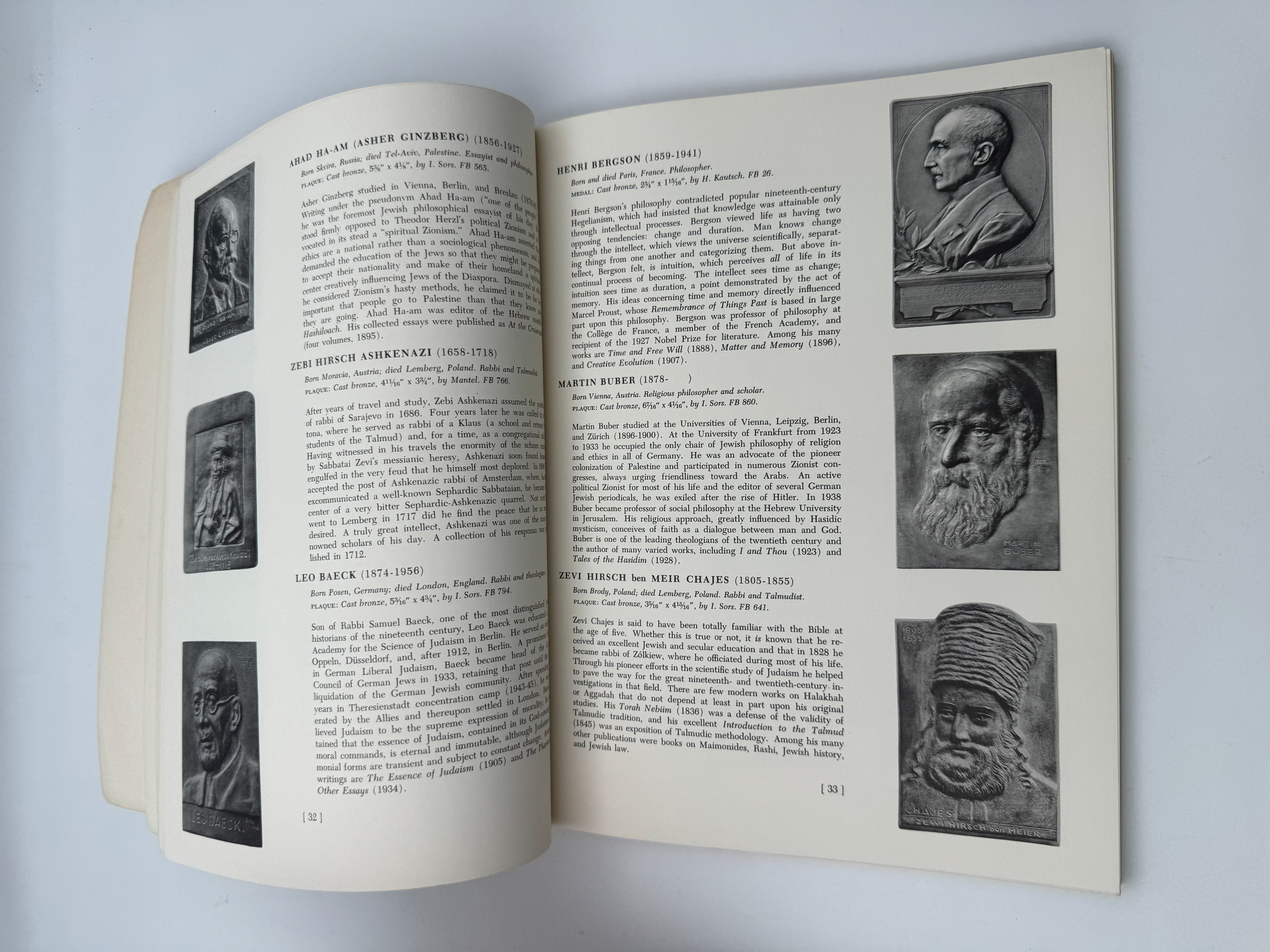 Catalogs / numismatic literature - Great Jewish Portraits in Metal, Selected Plaques and Medals from the Samuel ... - 1 1